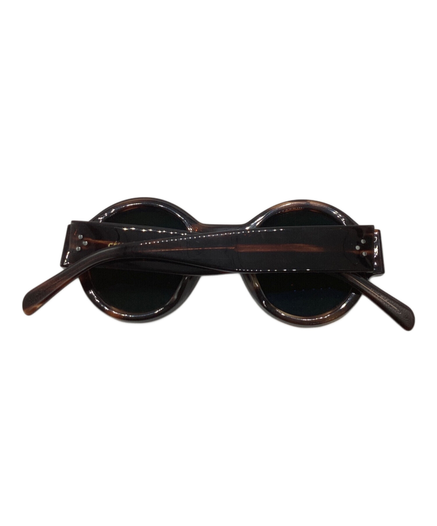 中古・古着通販】CELINE (セリーヌ) ラウンドサングラス ブラウン