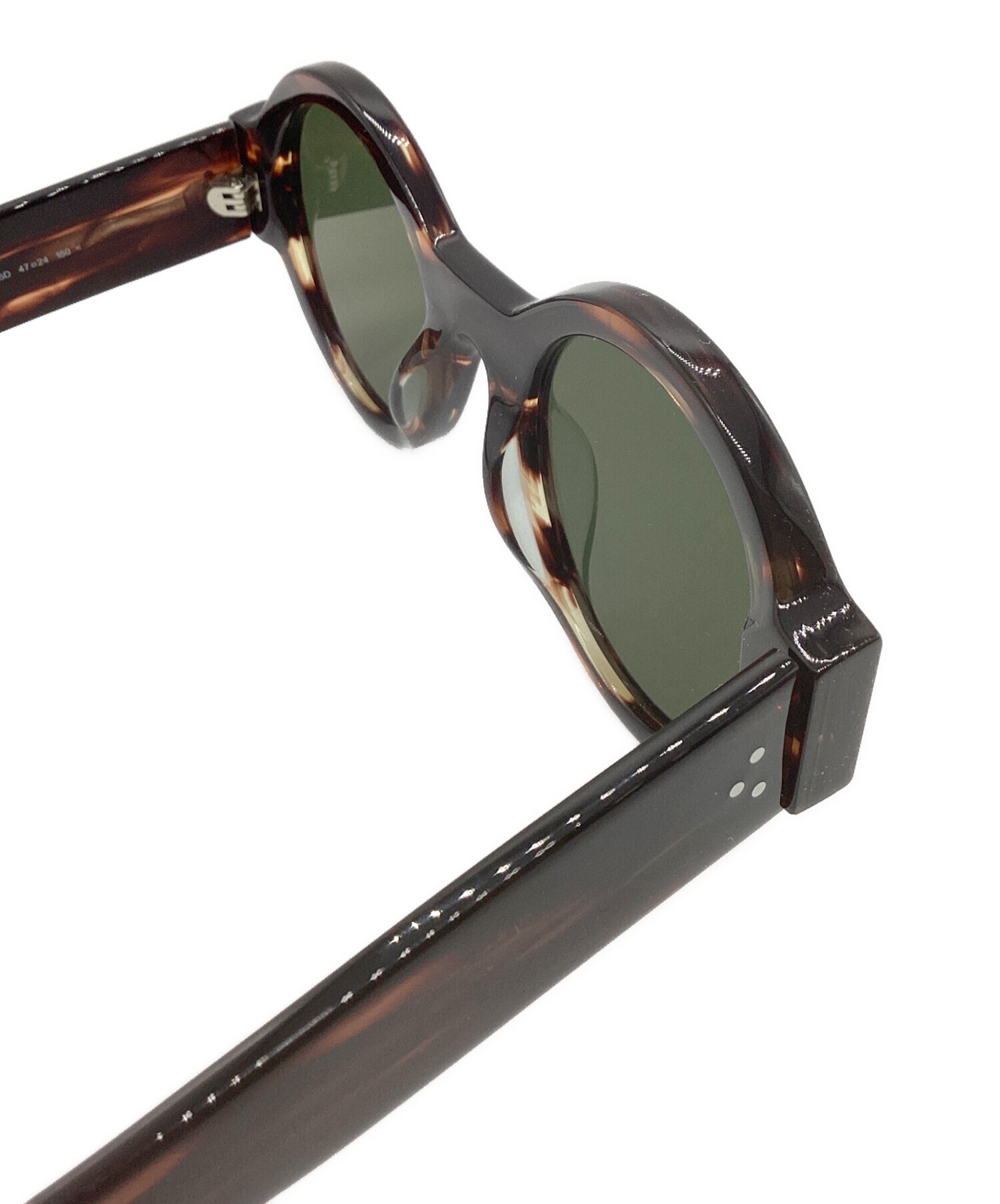 中古・古着通販】CELINE (セリーヌ) ラウンドサングラス ブラウン