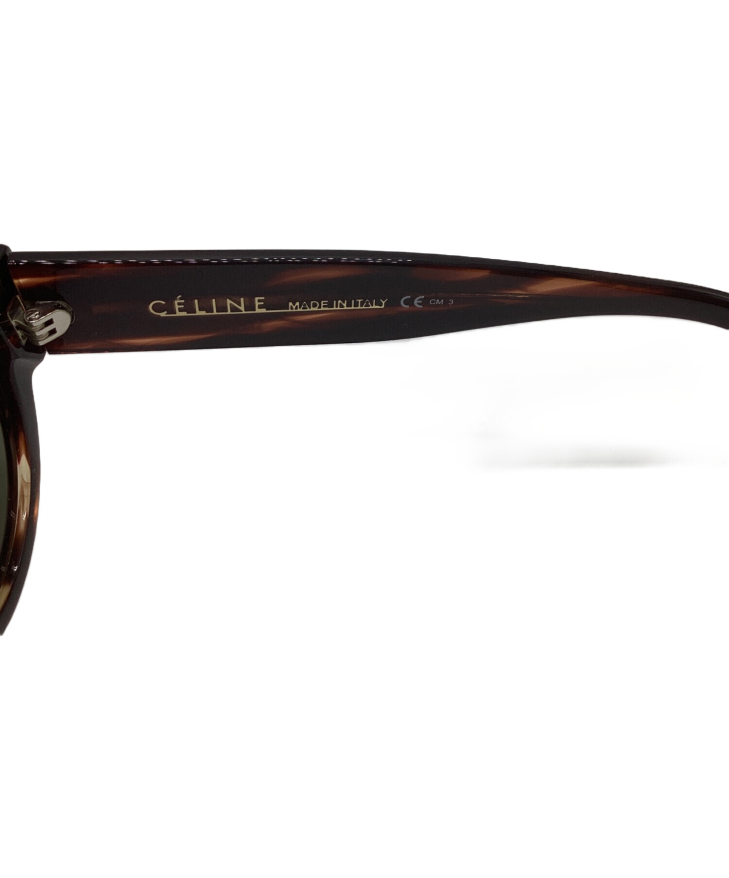 中古・古着通販】CELINE (セリーヌ) ラウンドサングラス ブラウン