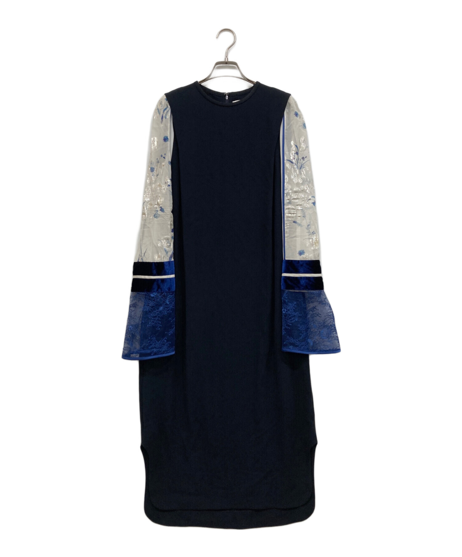 中古・古着通販】mame kurogouchi (マメクロゴウチ) Silk Lame Print 中古・古着通販】mame kurogouchi (マメクロゴウチ) Silk Lame Print