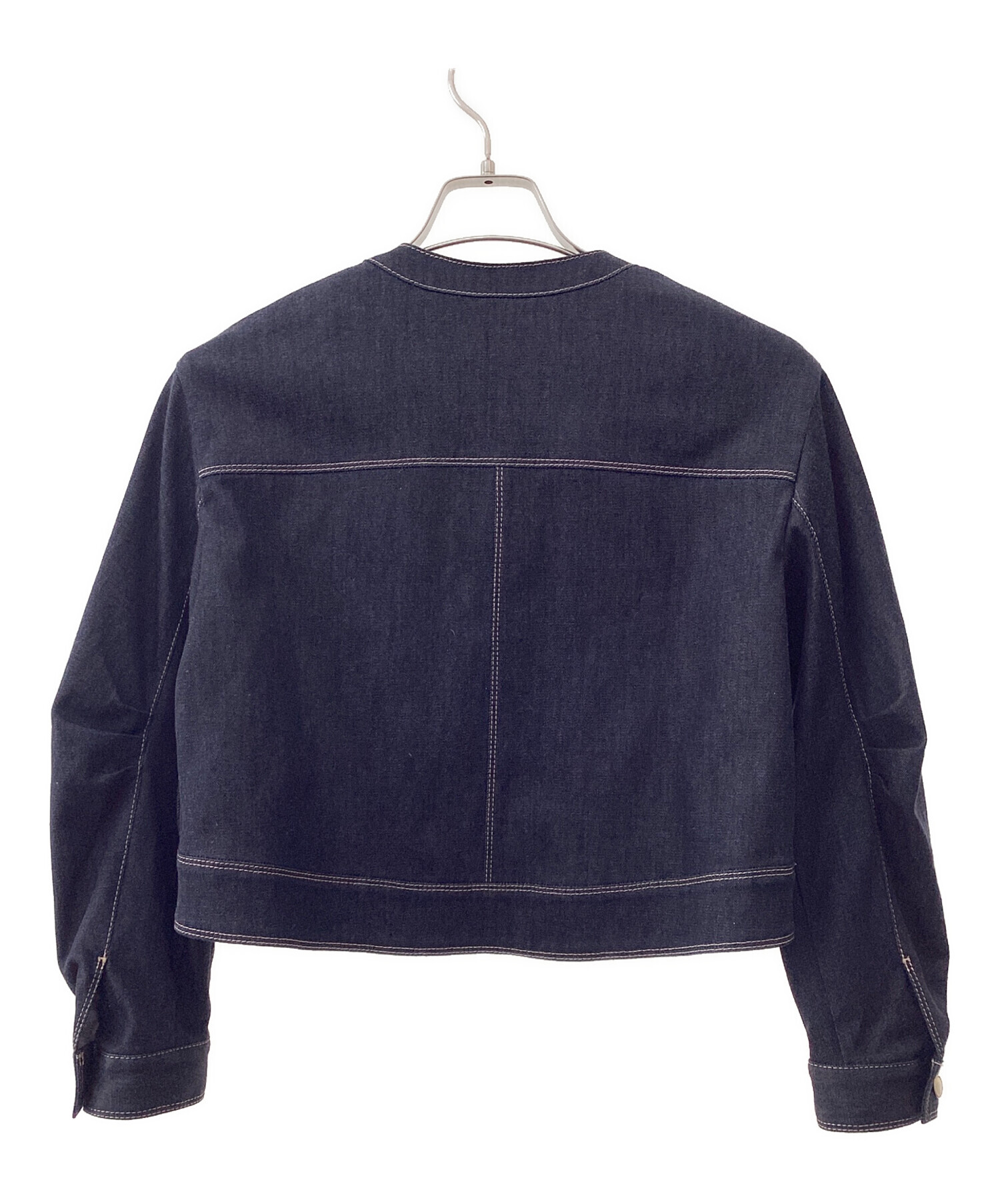 中古・古着通販】ANAYI (アナイ) デニムライクジップアップジャケット