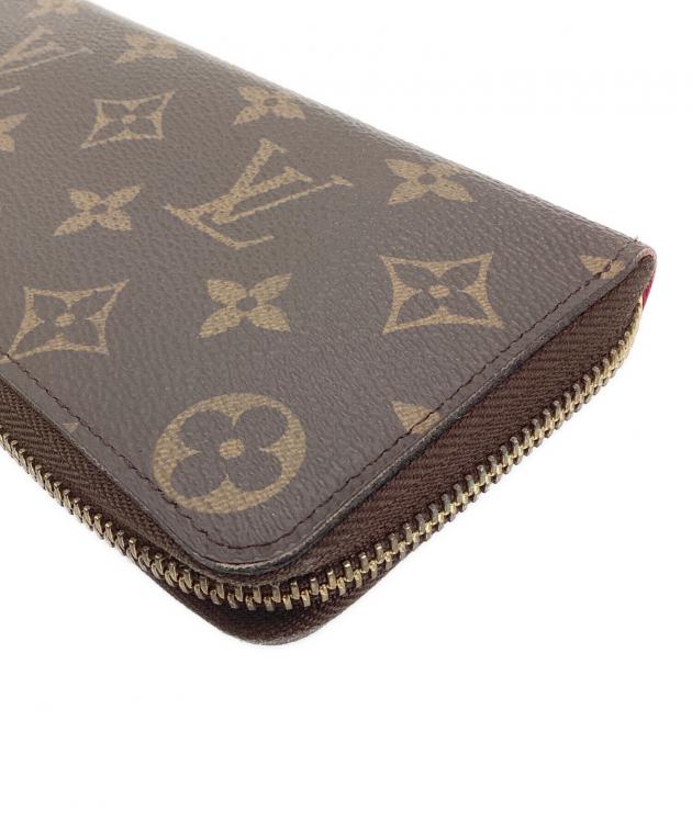 ❤️希少❤️ルイヴィトン モノグラム ポルトフォイユ クレマンス フーシャ 中古・古着通販】LOUIS VUITTON (ルイ ヴィトン) 長財布