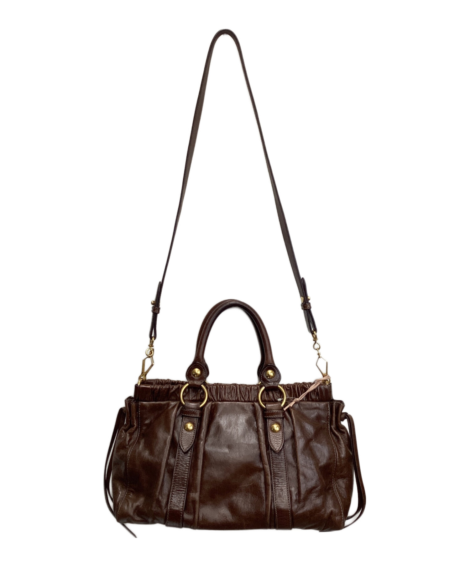 中古・古着通販】MIU MIU (ミュウミュウ) 2WAYショルダーバッグ