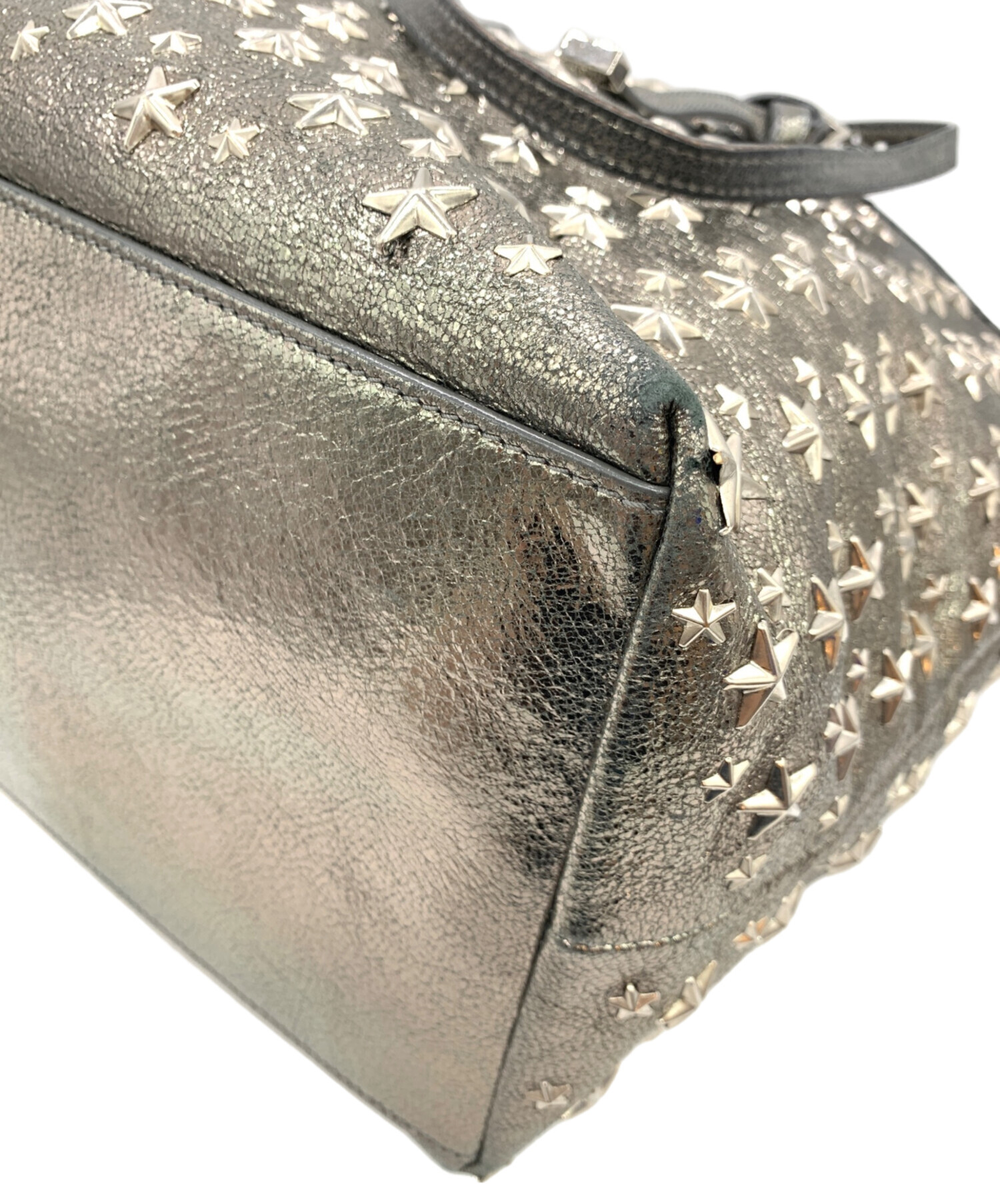 中古・古着通販】JIMMY CHOO (ジミーチュウ) スタースタッズトート 