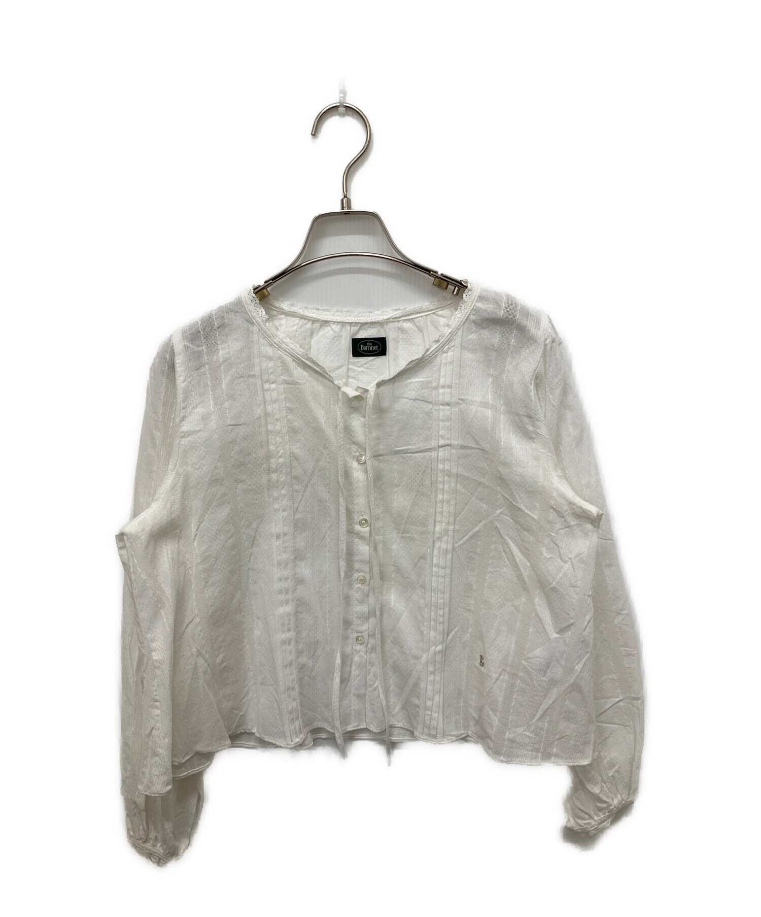 中古・古着通販】the Barnnet (ザ バーネット) Verty Blouse ホワイト 