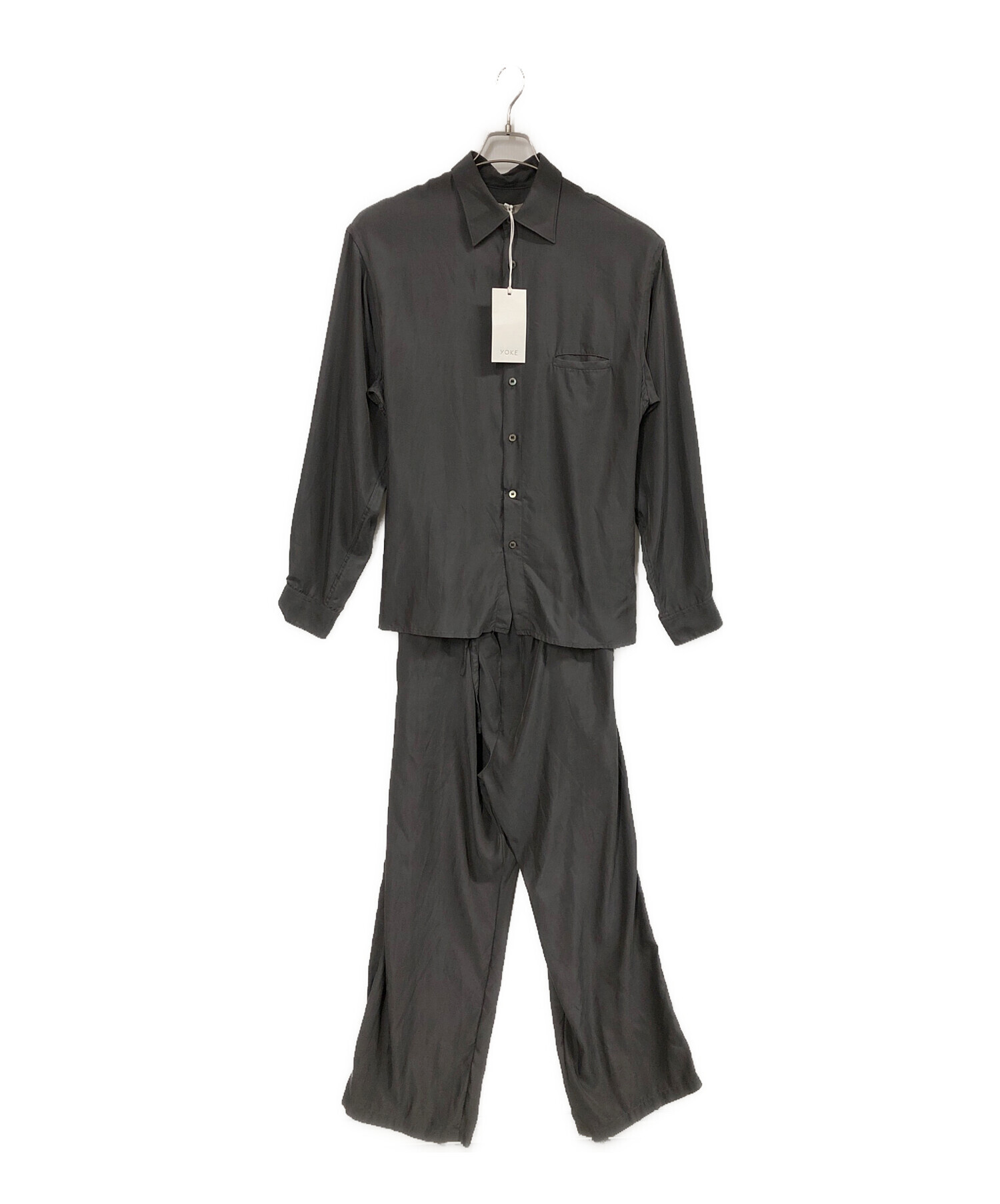 中古・古着通販】YOKE (ヨーク) CUPRO JUMP SUIT グレー サイズ:3