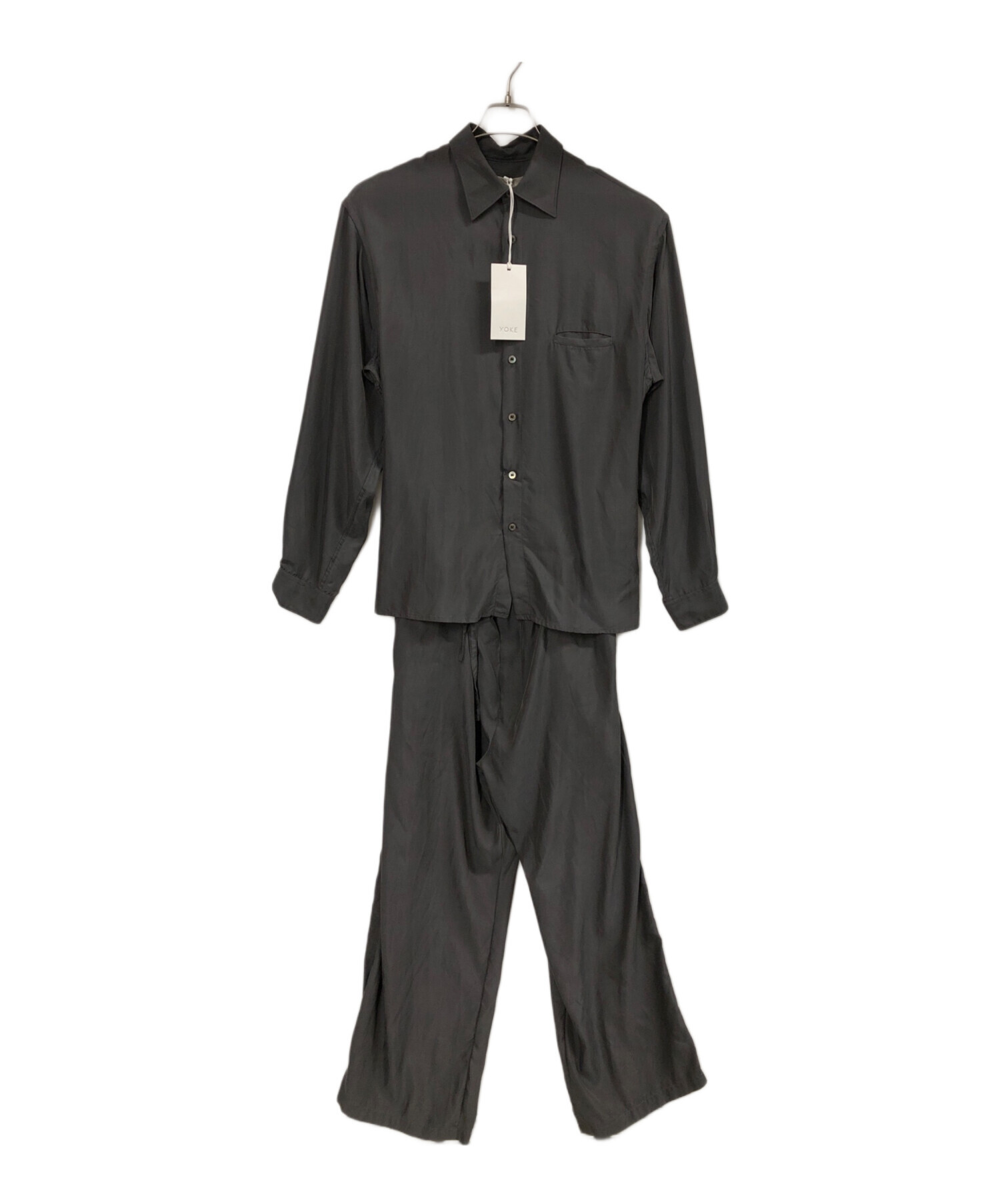 中古・古着通販】YOKE (ヨーク) CUPRO JUMP SUIT グレー サイズ:3