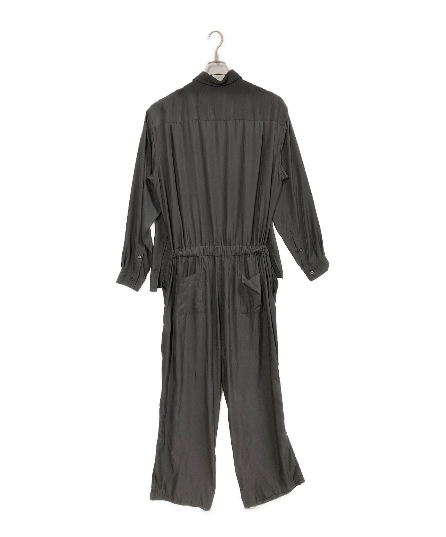 中古・古着通販】YOKE (ヨーク) CUPRO JUMP SUIT グレー サイズ:3