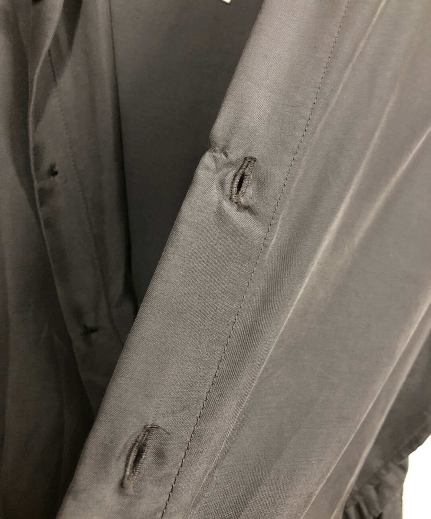 中古・古着通販】YOKE (ヨーク) CUPRO JUMP SUIT グレー サイズ:3