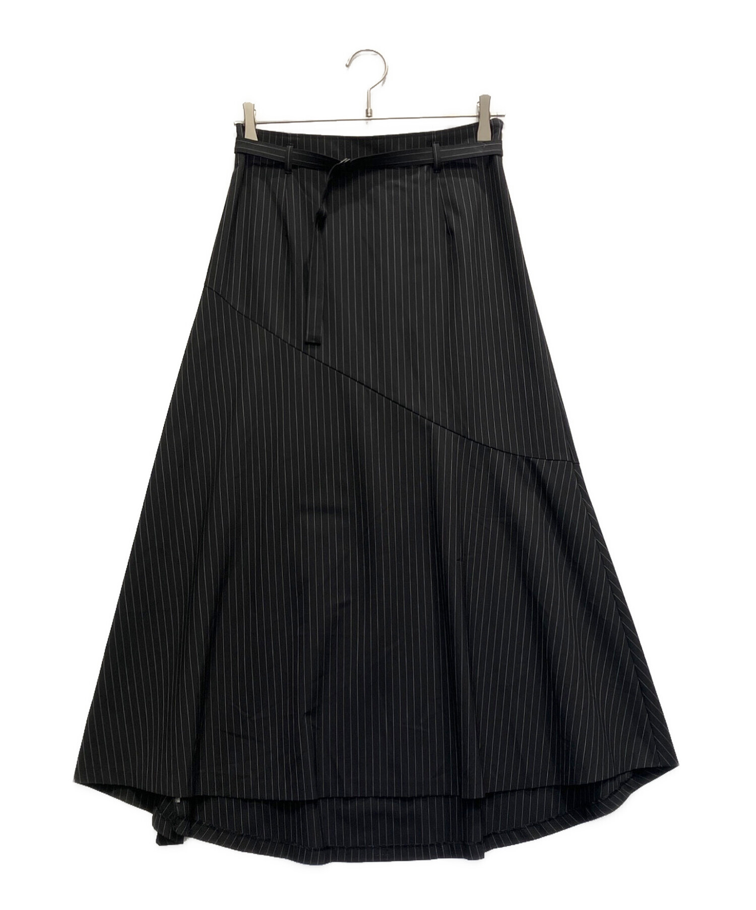 泰山木です。イントゥーカ　アイボリー フレアスカート 黒ストライプ 中古・古着通販】K.T KIYOKO TAKASE (ケーティー キヨコタカセ