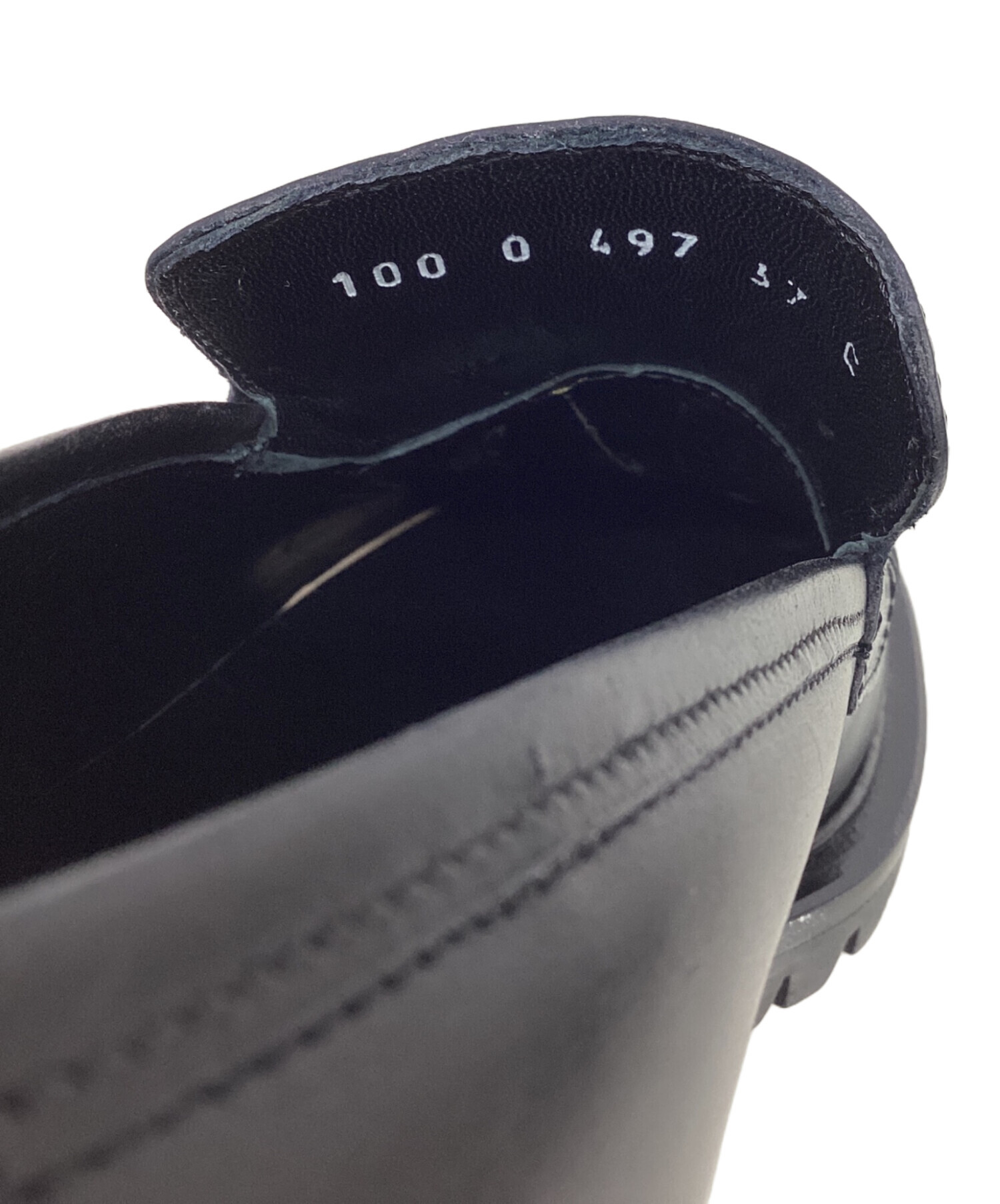 中古・古着通販】GUCCI (グッチ) ホースビットローファー ブラック