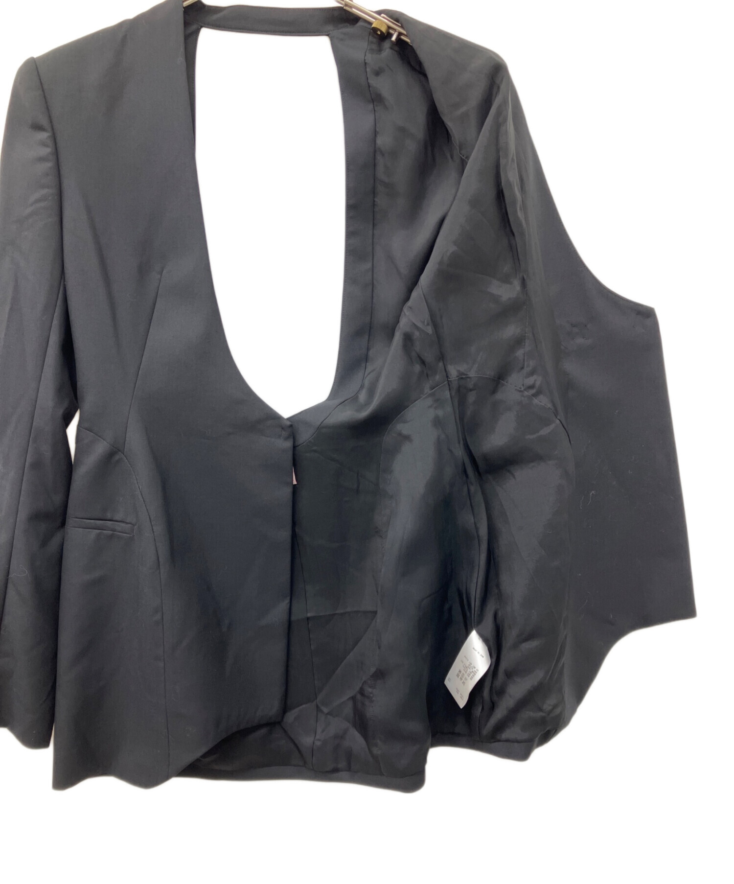 中古・古着通販】FETICO (フェティコ) OPEN BACK TAILORED JACKET