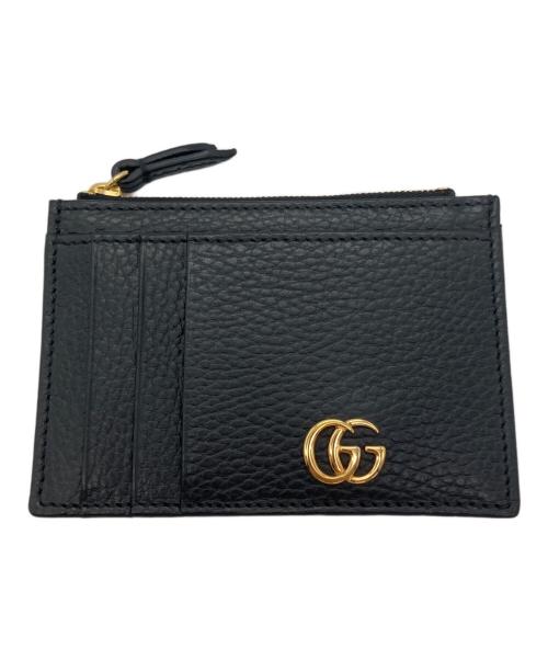 中古・古着通販】GUCCI (グッチ) ダブルG カードケース ブラック