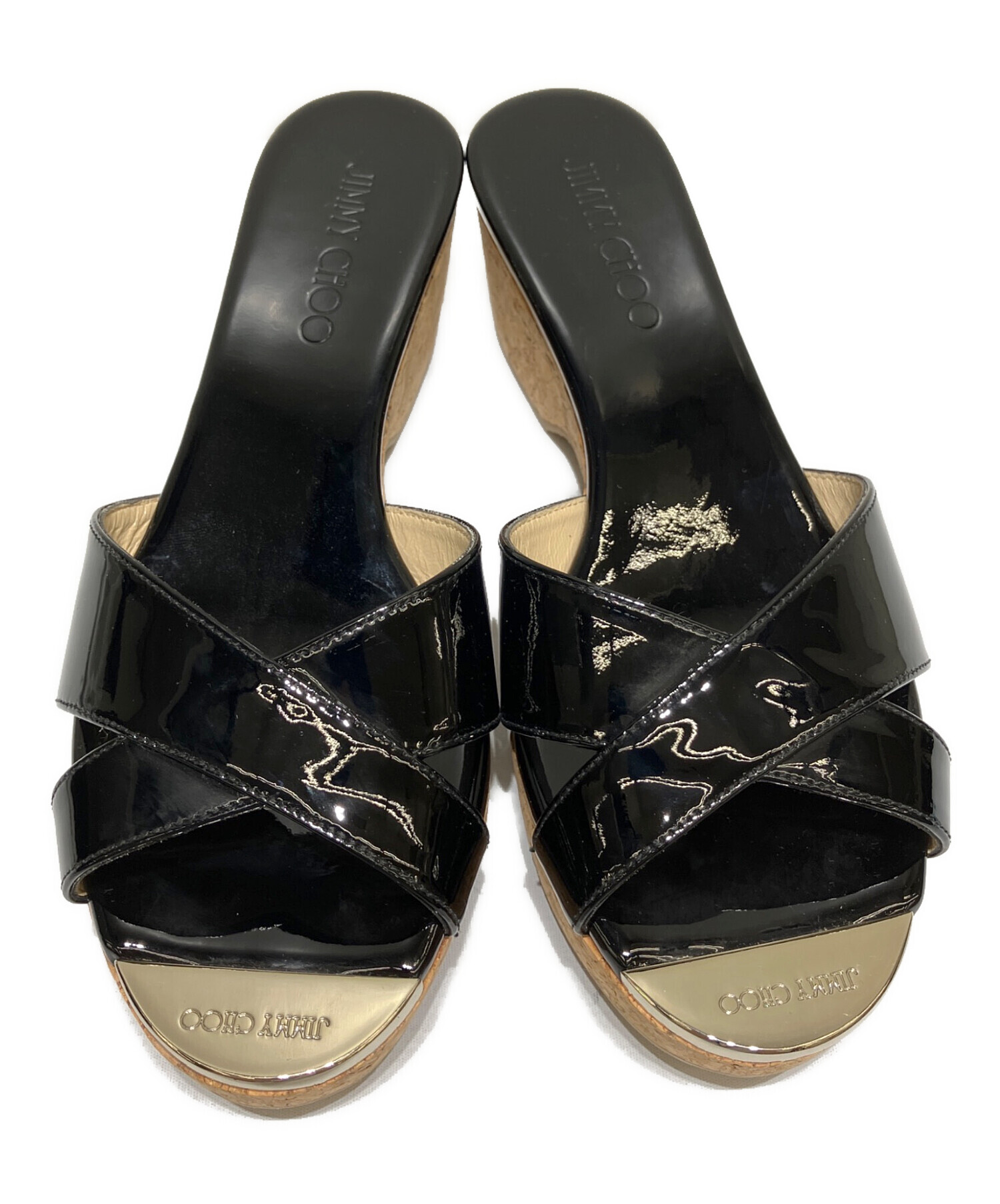 中古・古着通販】JIMMY CHOO (ジミーチュウ) エナメル クロス