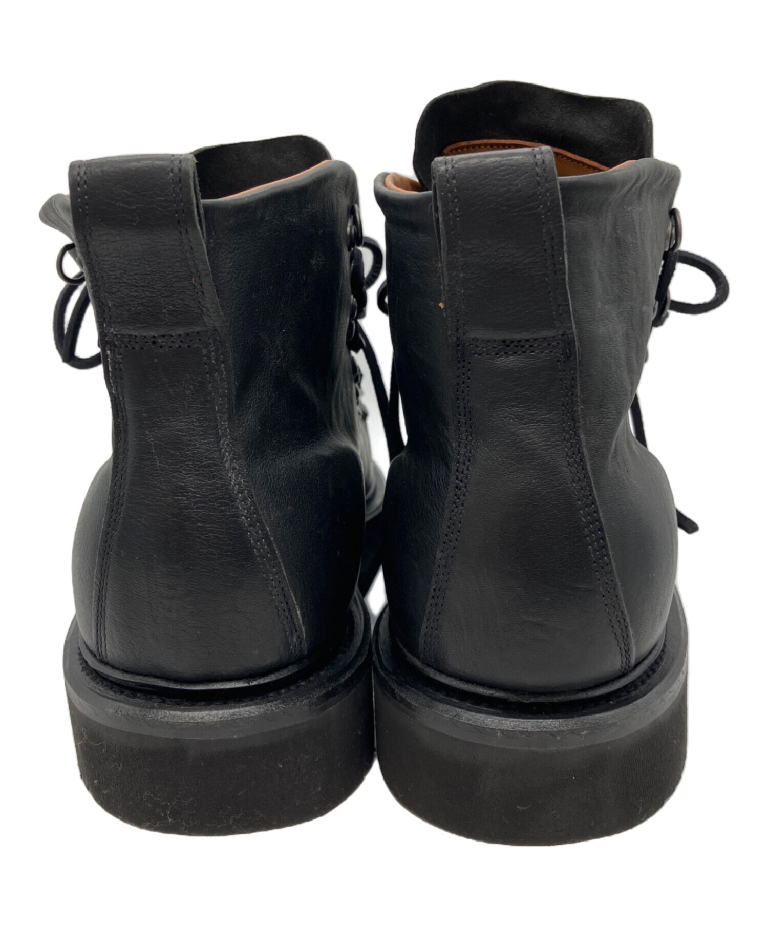 中古・古着通販】VIBERG (ヴィバーグ) Hiker Boots ブラック サイズ:9