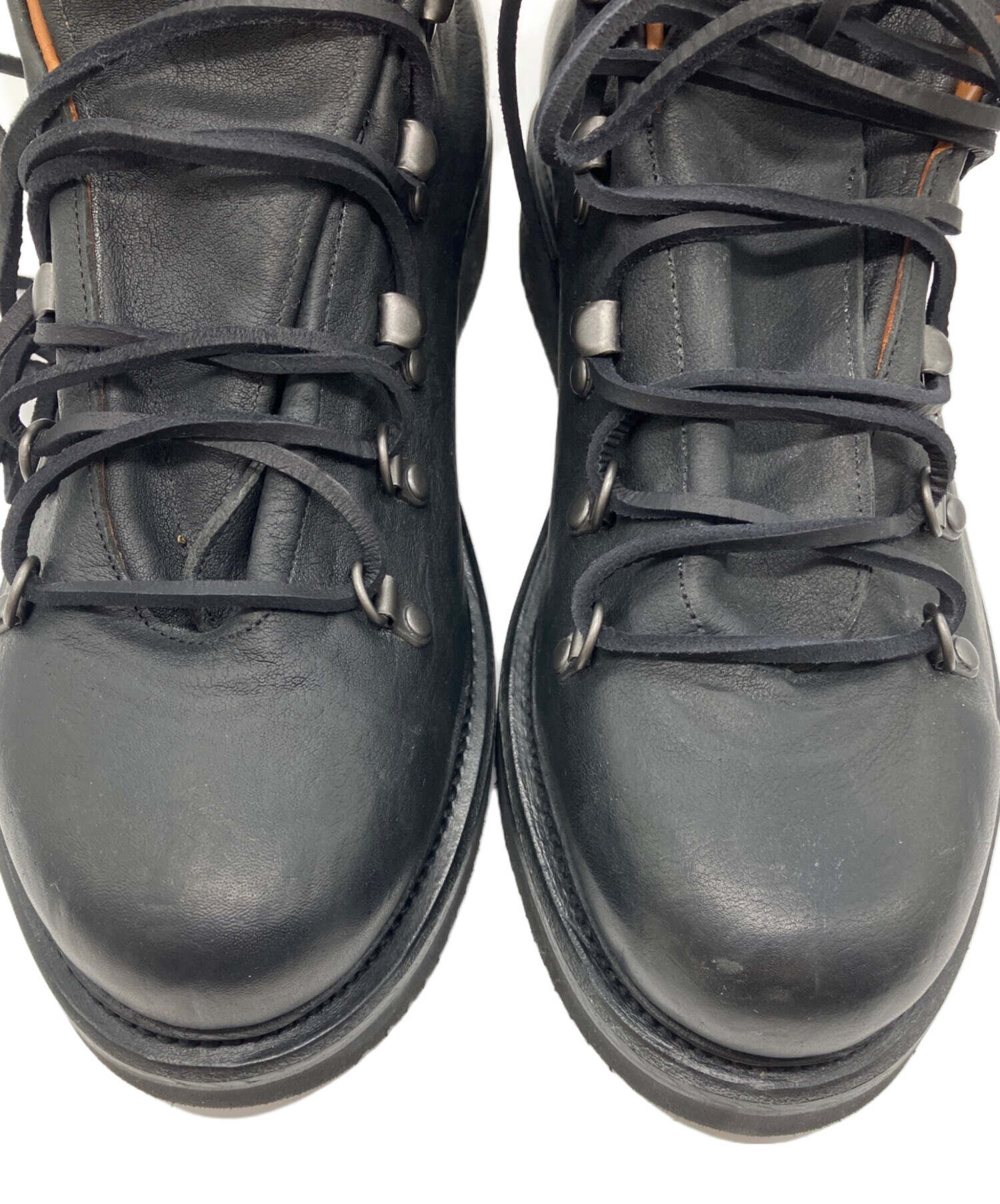 中古・古着通販】VIBERG (ヴィバーグ) Hiker Boots ブラック サイズ:9