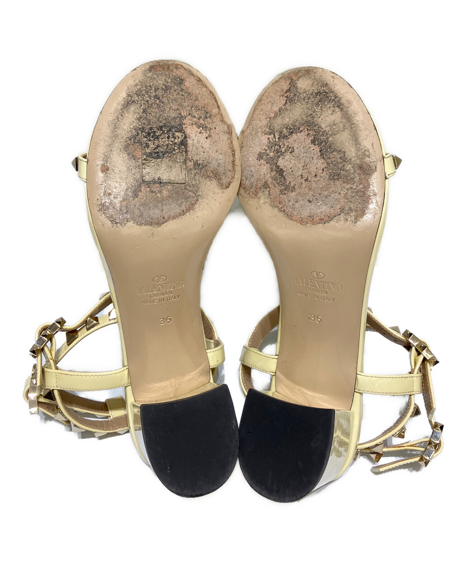 VALENTINO GARAVANIヴァレンティノ ガラヴァーニ　サンダル　36 VALENTINO GARAVANI サンダル スタッズ 36