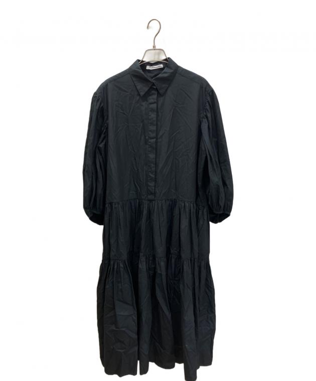 cecilie bahnsen セシリーバンセン パフスリーブ シャツワンピース 中古・古着通販】Cecilie Bahnsen (セシリーバンセン) パフスリーブ