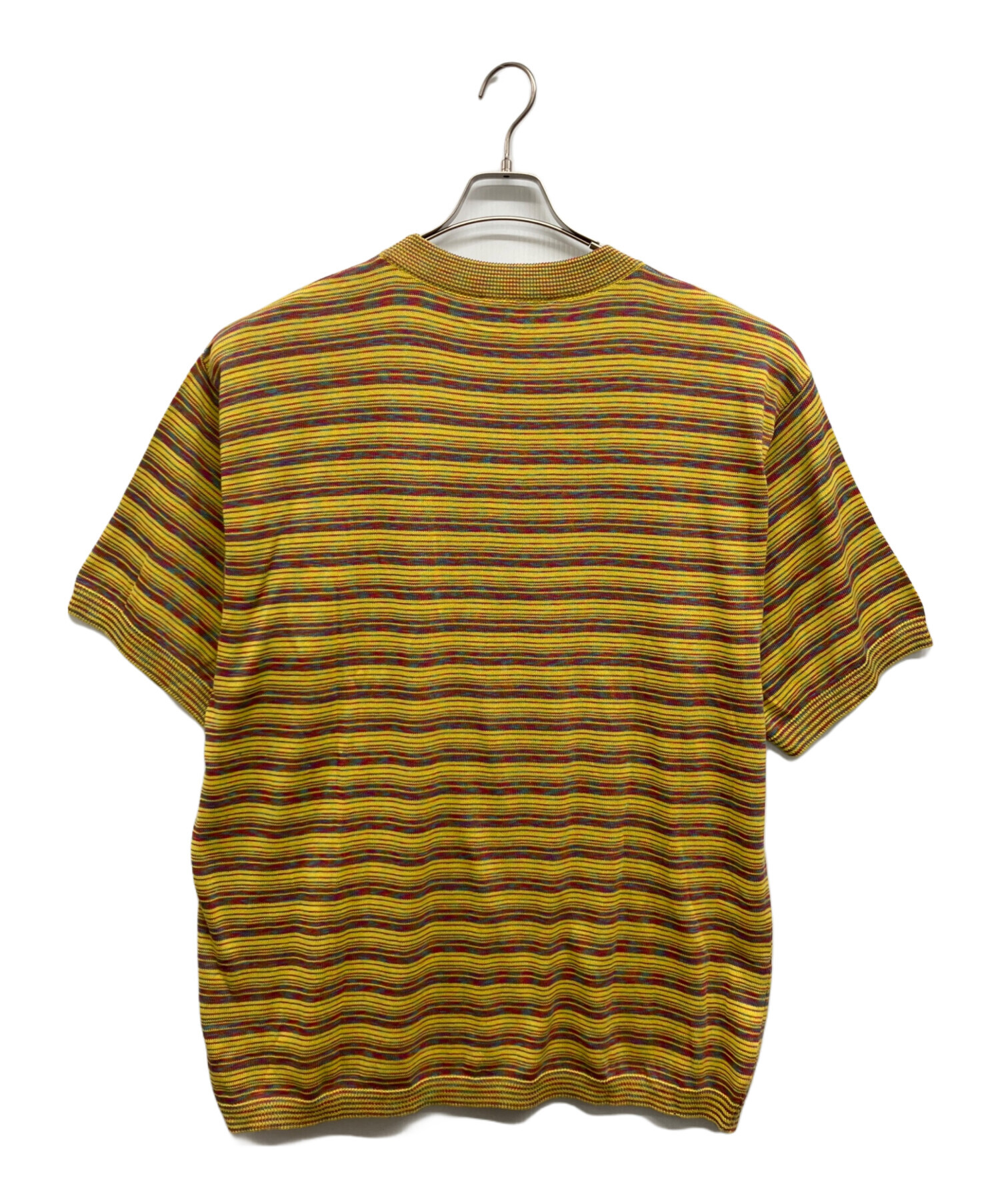 良品 MISSONI ミッソーニ シェブロンボーダーニットカーディガン サイズ46 イエロー レディース 古着 中古 USED 中古・古着通販】missoni (ミッソーニ) ニットカーディガン ブラック