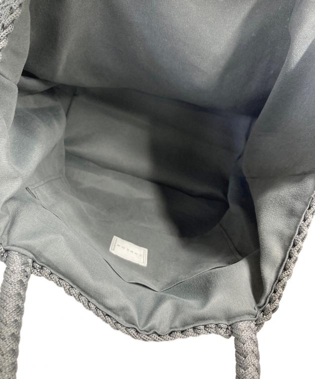 中古・古着通販】LUDLOW (ラドロー) コードバッグ グレー｜ブランド