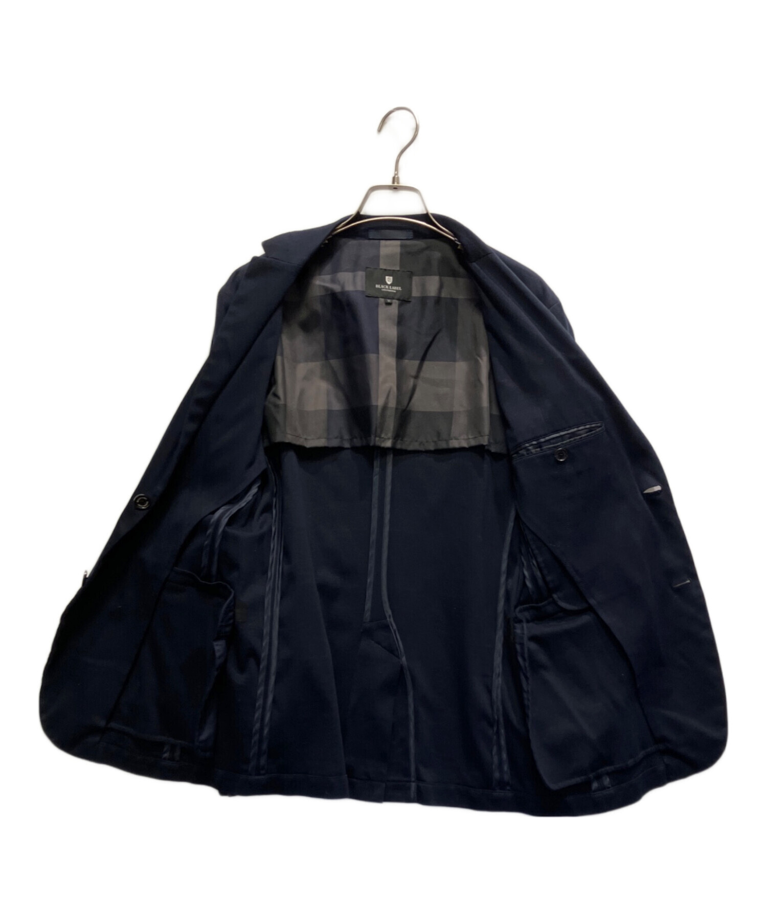 ブラックレーベルクレストブリッジ　テーラードジャケット　銀ボタン　ネイビー　XL 中古・古着通販】BLACK LABEL CRESTBRIDGE (ブラックレーベル クレスト