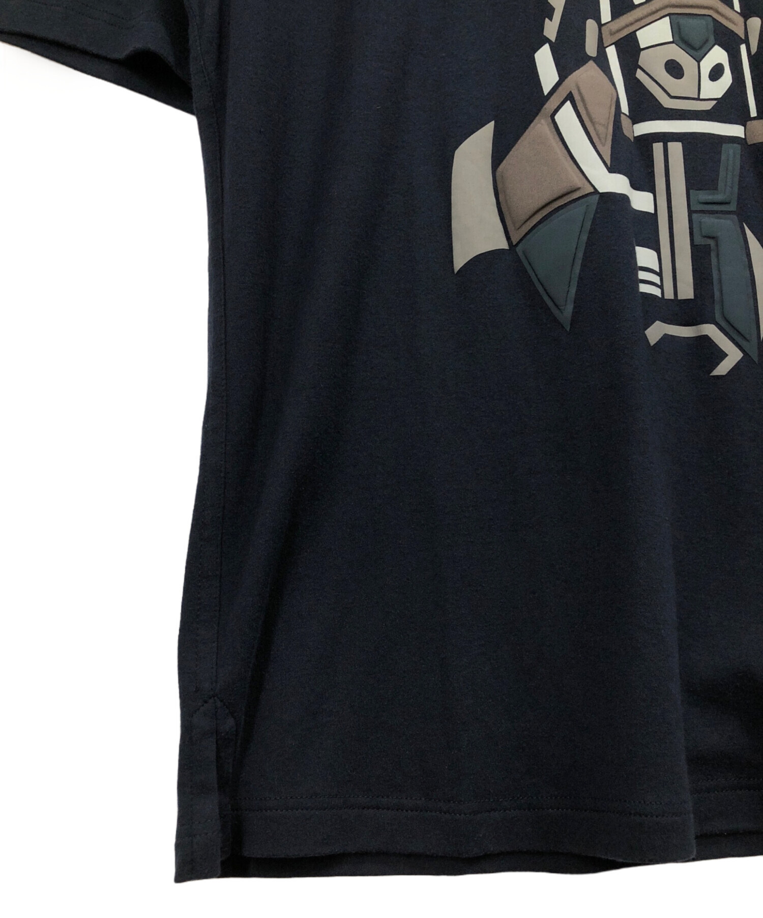 HERMESエルメスメンズTシャツ中古 中古・古着通販】HERMES (エルメス) MEGA Chariot プリントTシャツ