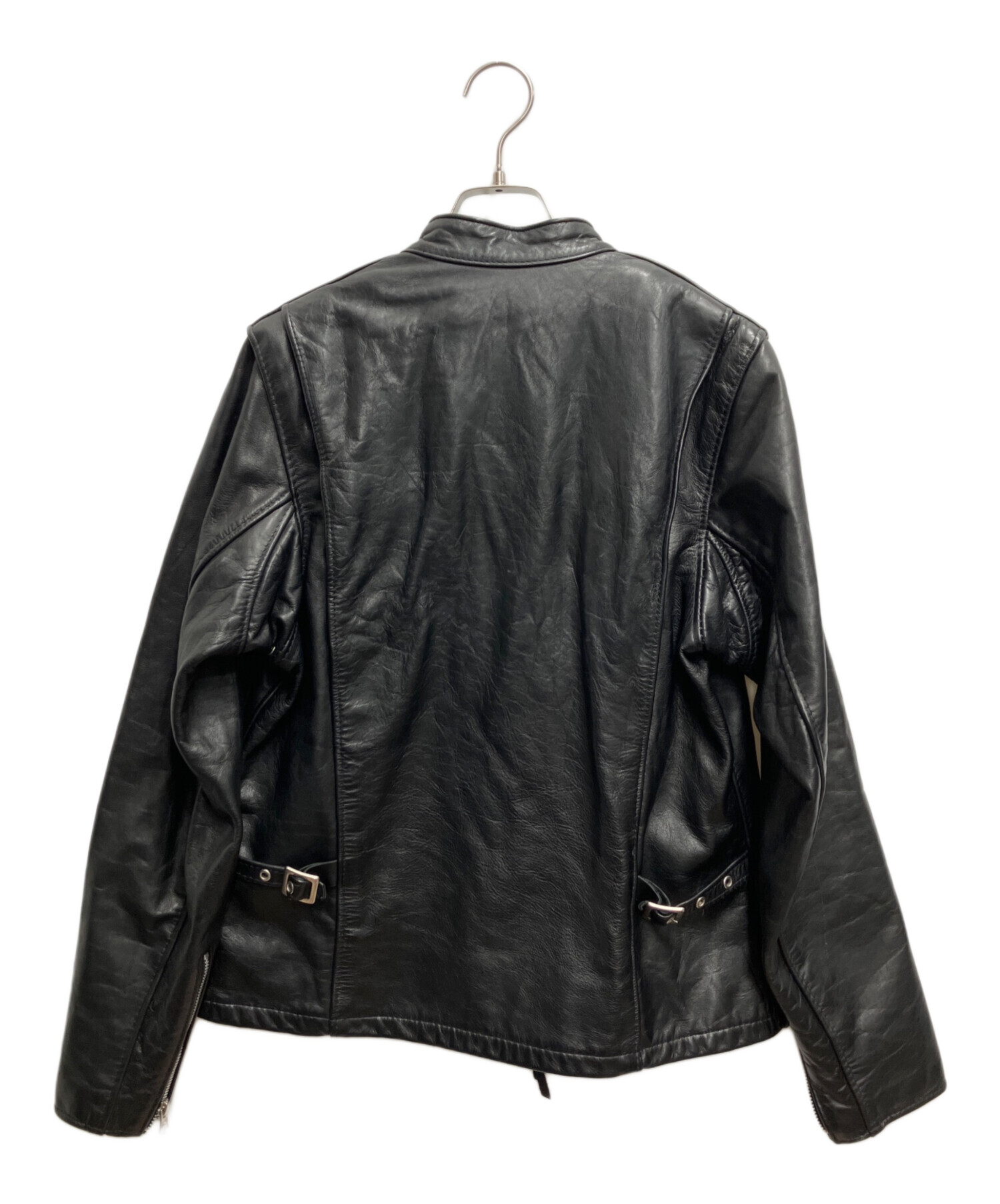 中古・古着通販】schott (ショット) ライナー付きシングルライダース