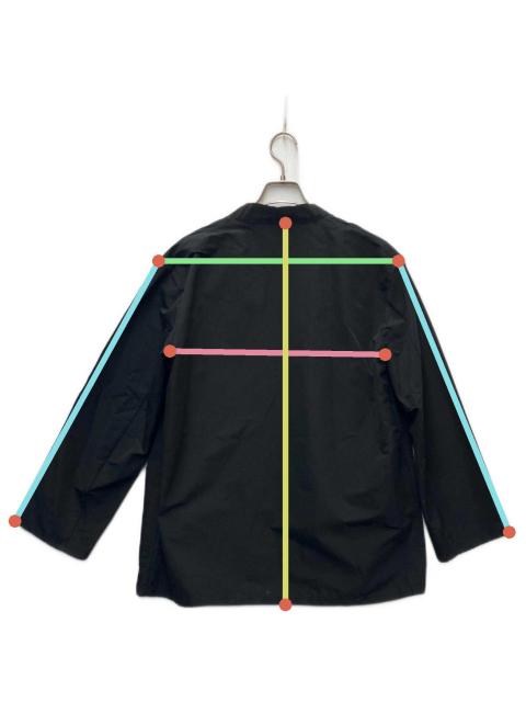 中古・古着通販】MARKA (マーカ) Lapelless Shirt Jacket ブラック