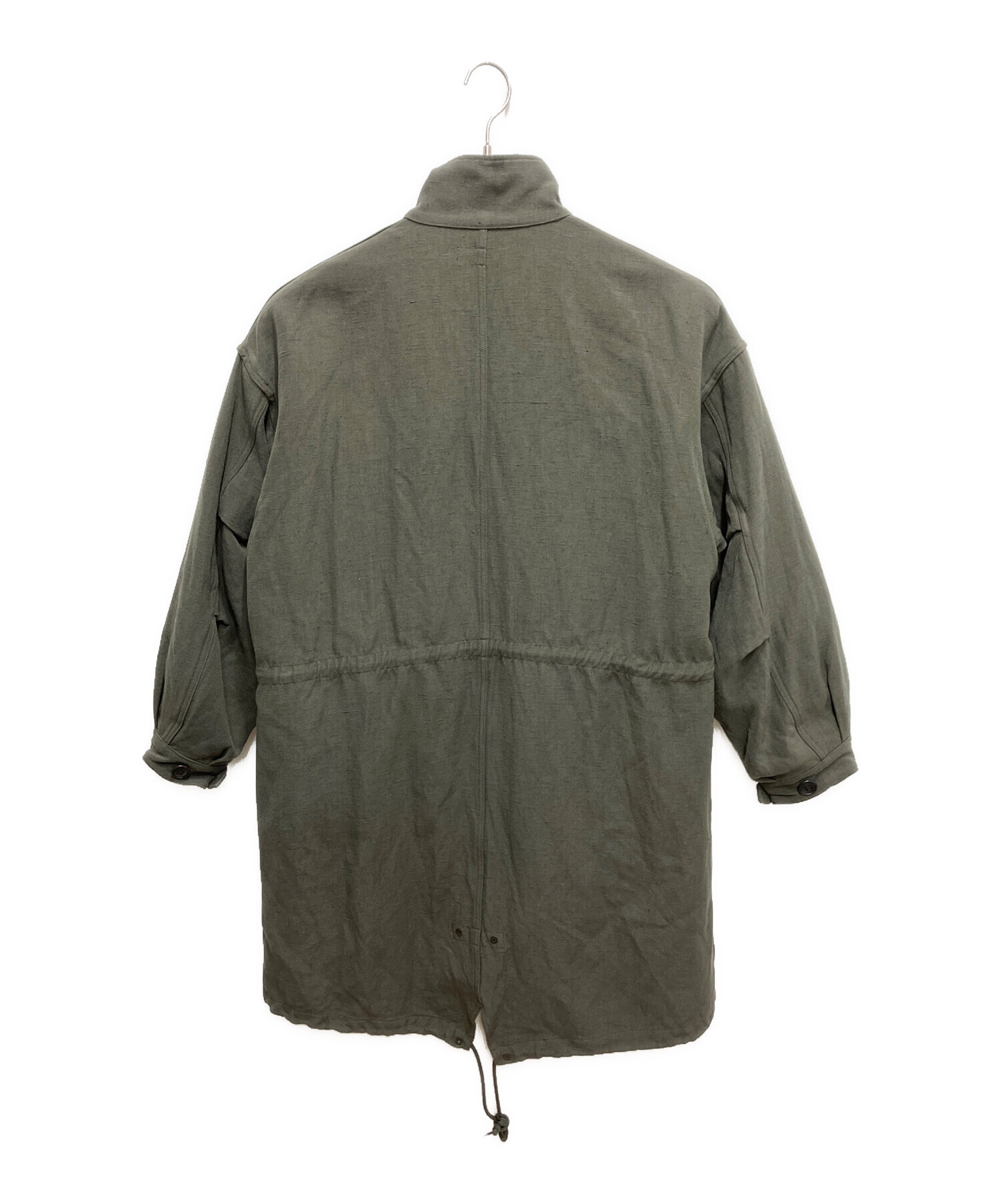 中古・古着通販】MARKA (マーカ) MODS PARKA WOOL LINEN BACK SATIN 