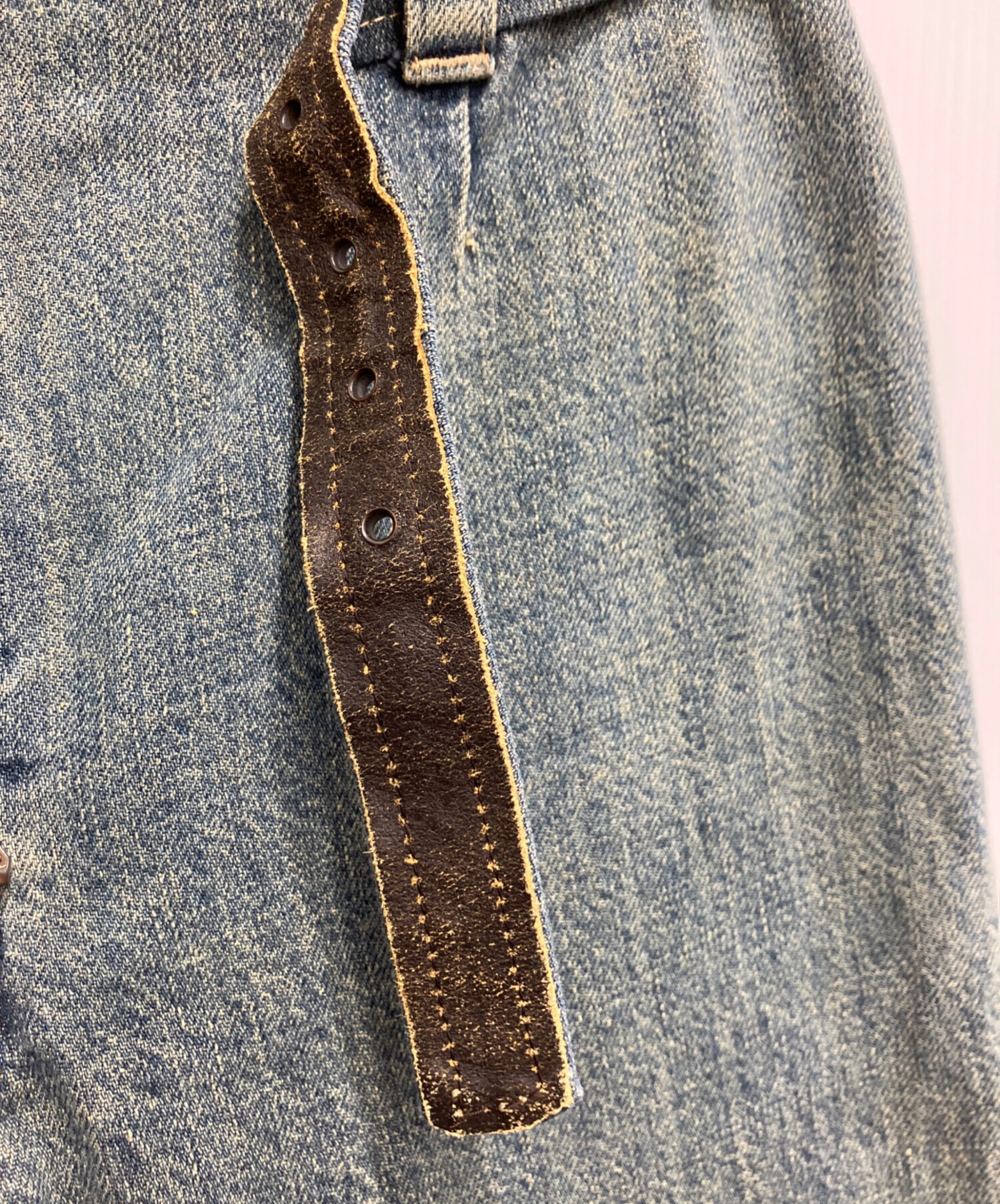 中古・古着通販】CHANEL (シャネル) デニムパンツ インディゴ サイズ