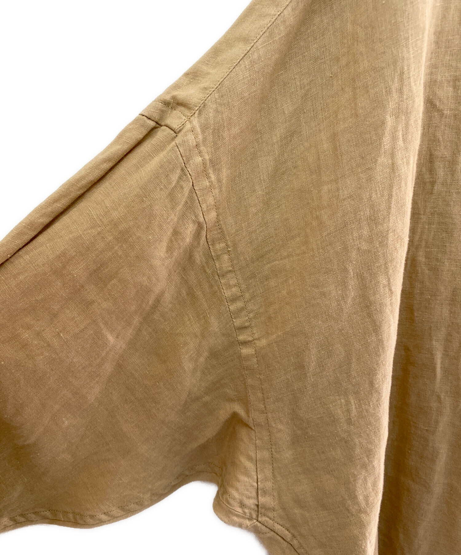 中古・古着通販】Plage (プラージュ) Linen Short シャツ ベージュ 