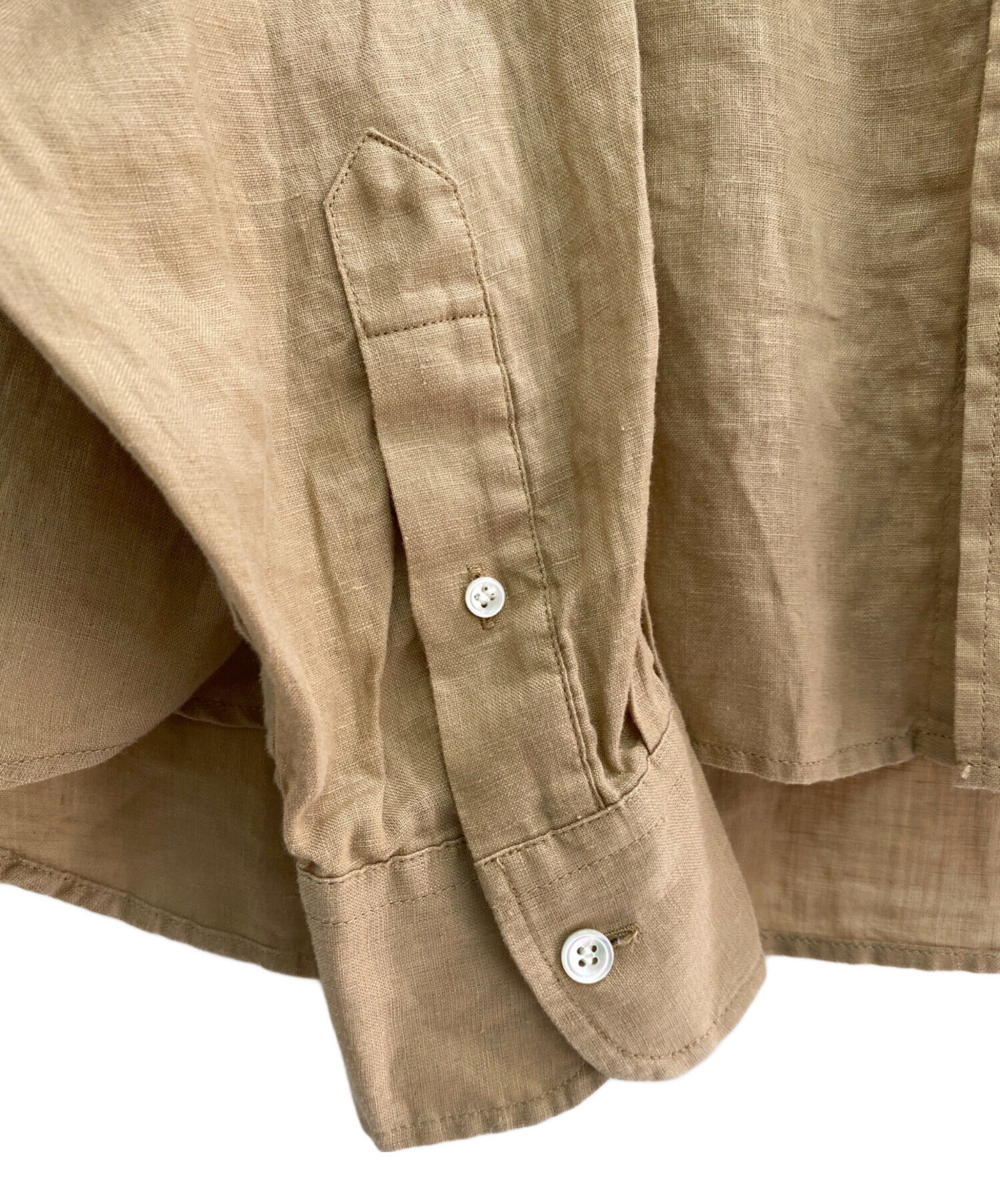 中古・古着通販】Plage (プラージュ) Linen Short シャツ ベージュ 