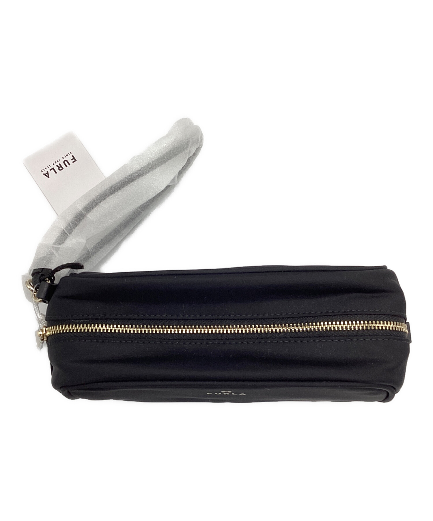 中古・古着通販】FURLA (フルラ) ポーチ ブラック 未使用品｜ブランド 