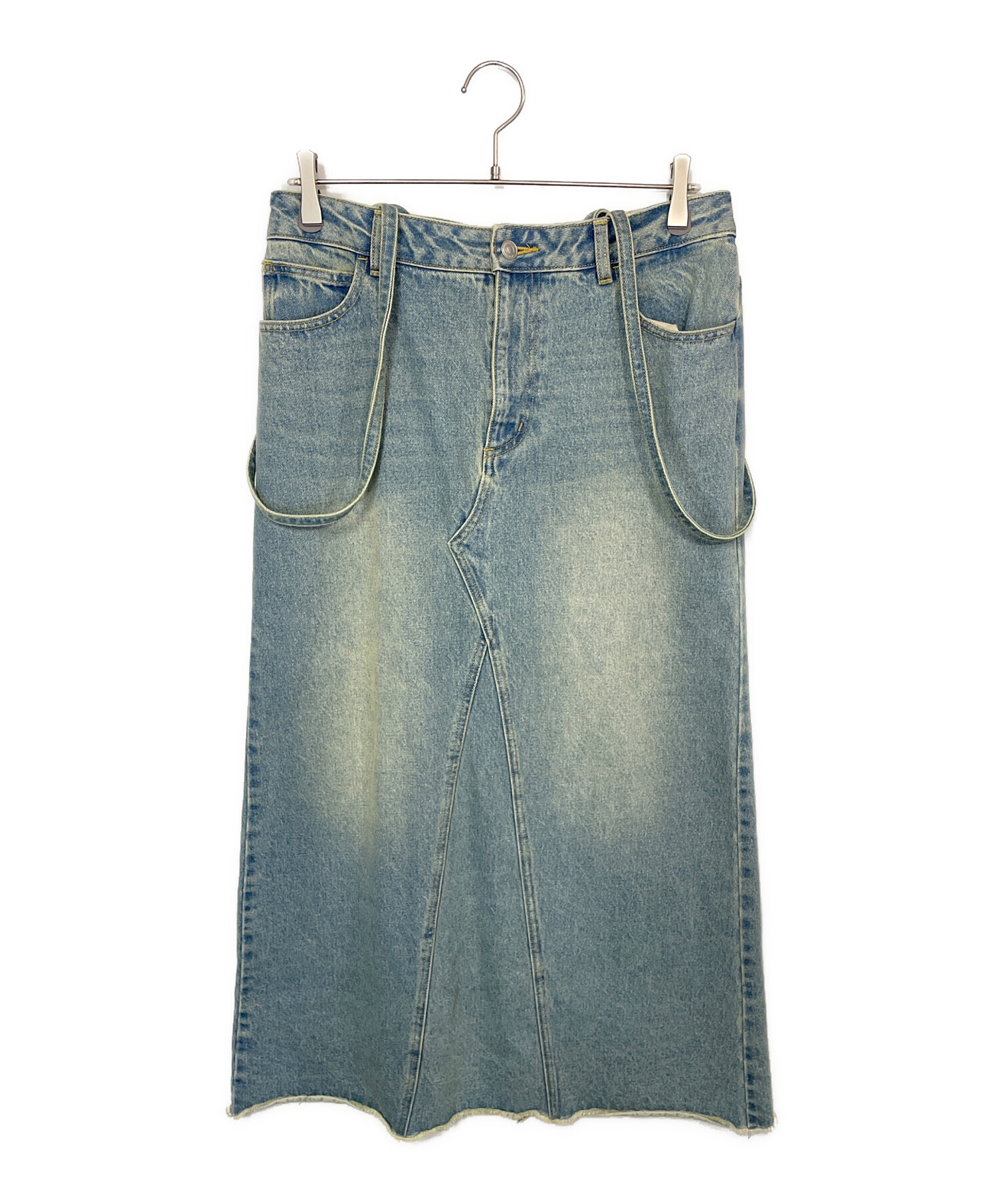 中古・古着通販】MONN (モン) LOOSE DENIM SKIRT/デニムスカート