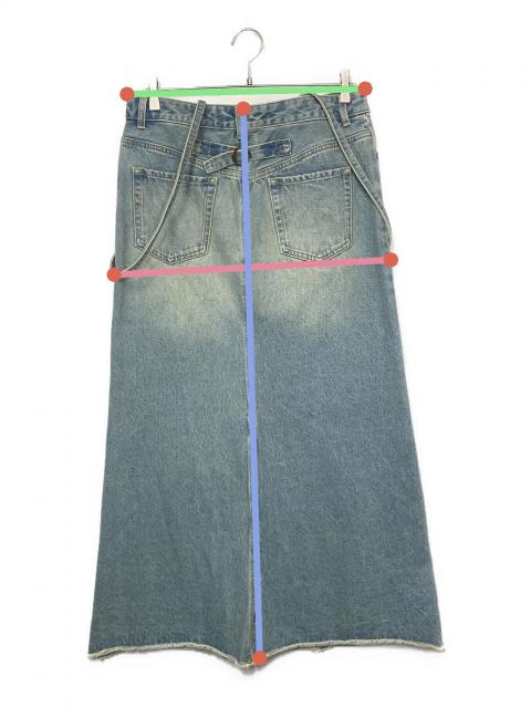 中古・古着通販】MONN (モン) LOOSE DENIM SKIRT/デニムスカート