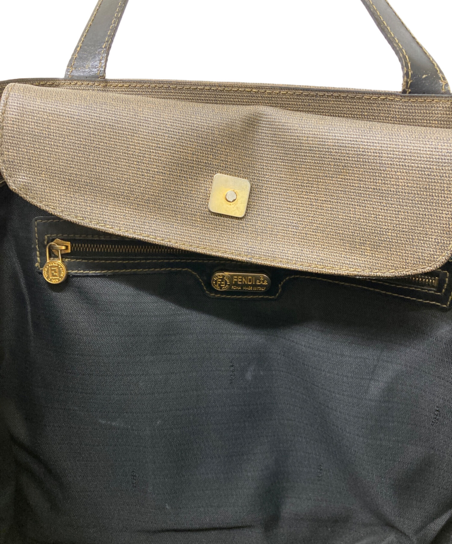 中古・古着通販】FENDI (フェンディ) 1925 ROMA ITALY PVC TOTE 