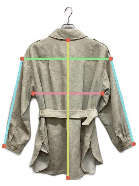 中古・古着通販】CADUNE (カデュネ) CPOジャケット ベージュ サイズ:38 
