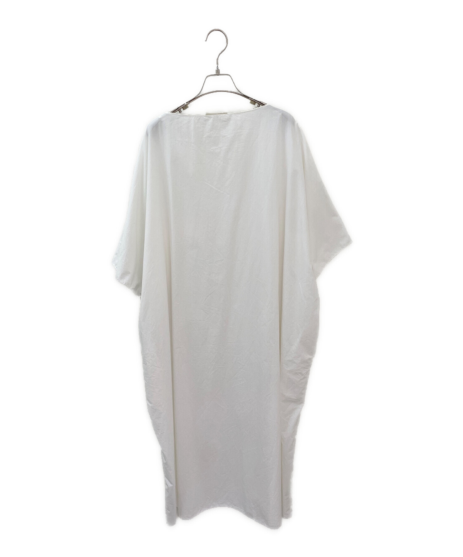 THE ROW - THE ROW ザ ロウ ワンピース XS 白 【古着】【中古】【送料