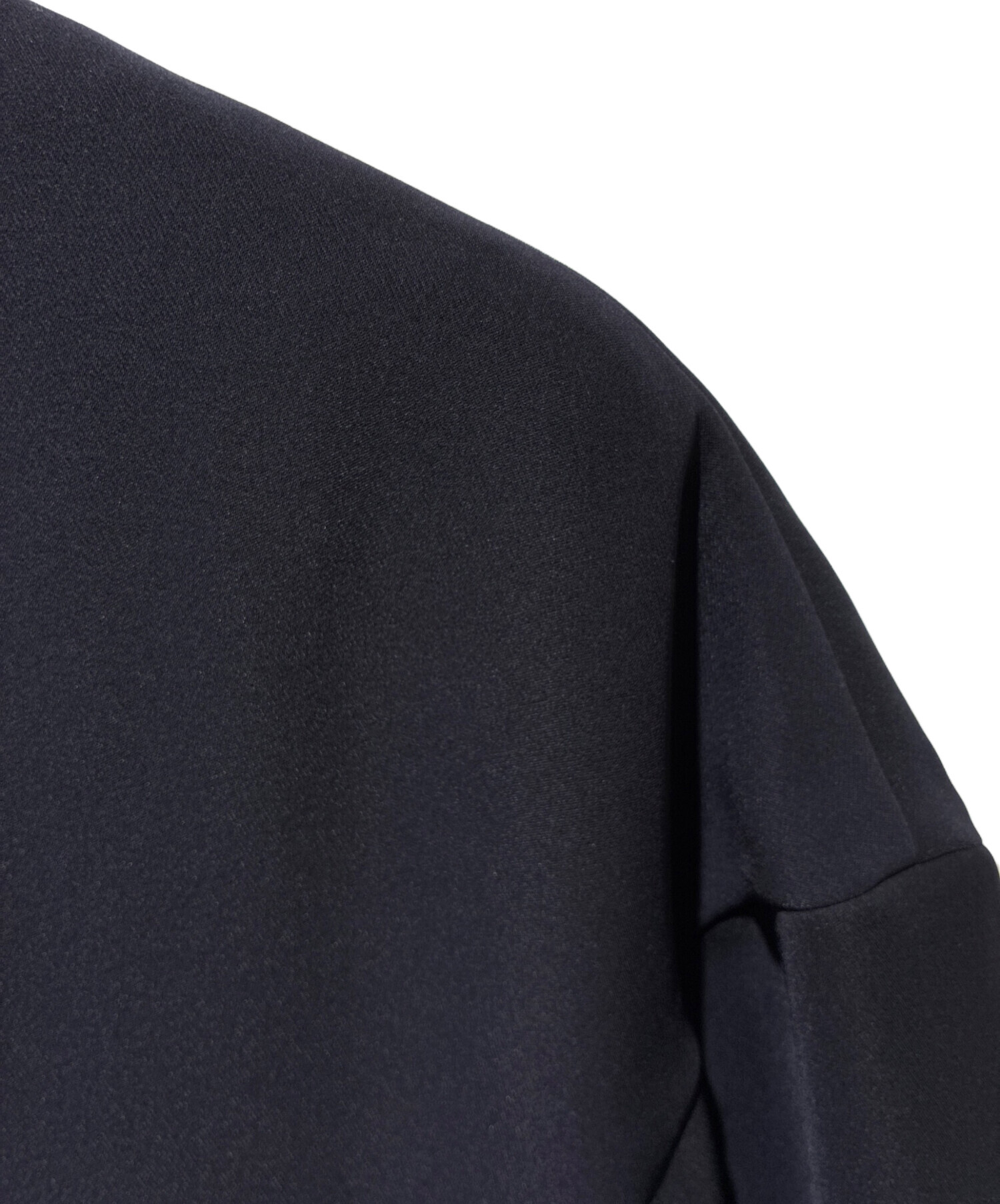 中古・古着通販】ENFOLD (エンフォルド) SQUARE-HEM PULLOVER ネイビー