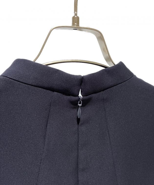 中古・古着通販】ENFOLD (エンフォルド) SQUARE-HEM PULLOVER ネイビー
