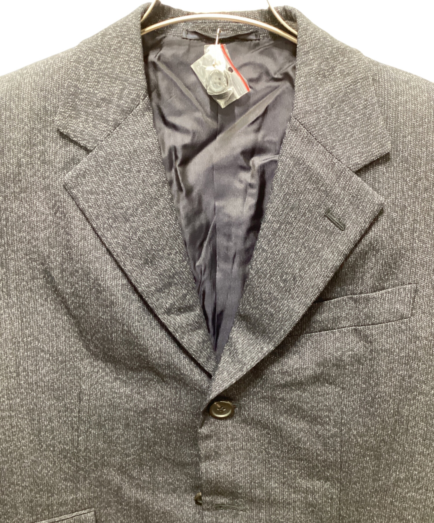 90's PRADA 3Bテーラードジャケット 中古・古着通販】PRADA (プラダ) 3Bテーラードジャケット ネイビー