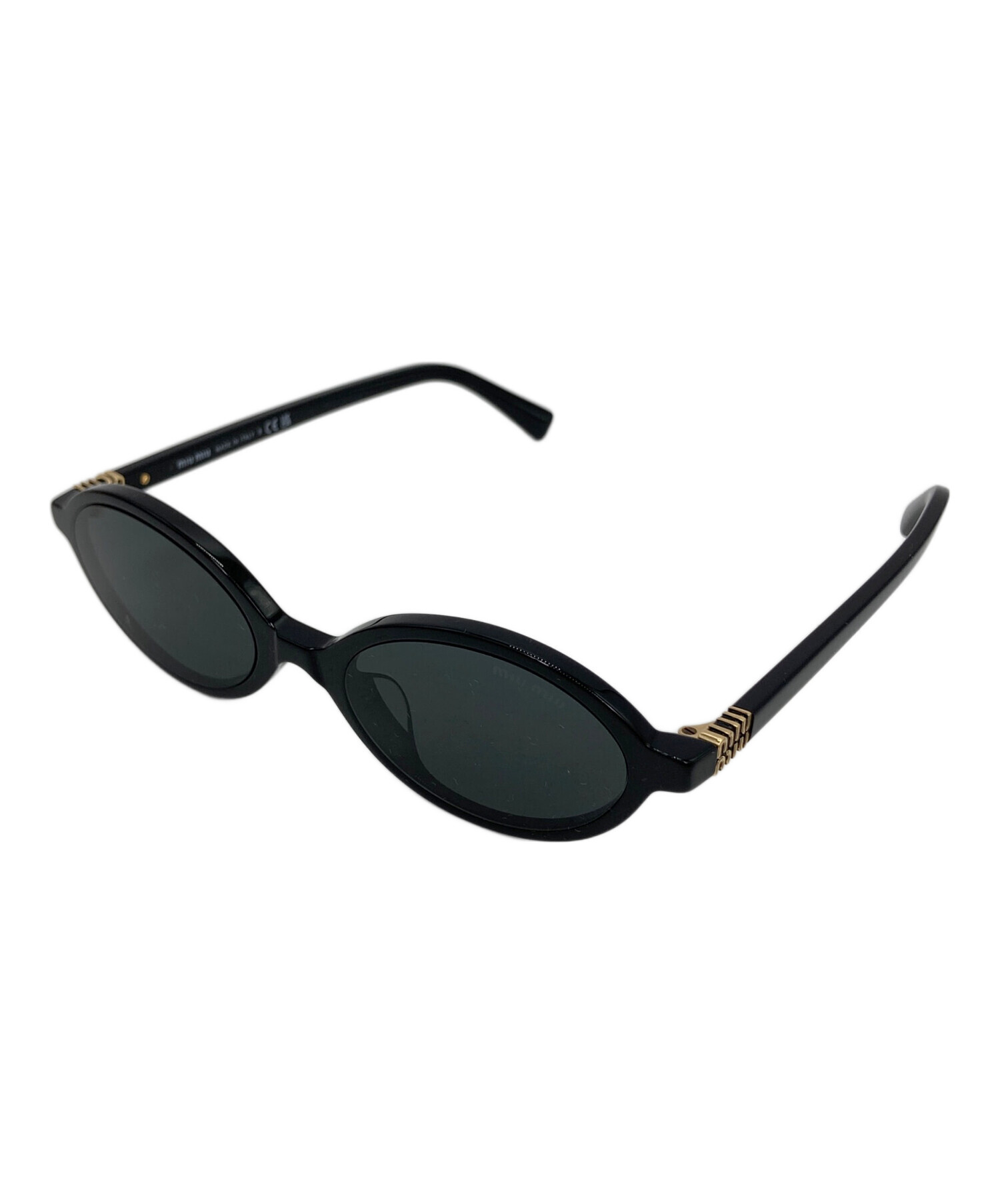 中古・古着通販】MIU MIU (ミュウミュウ) サングラス ブラック