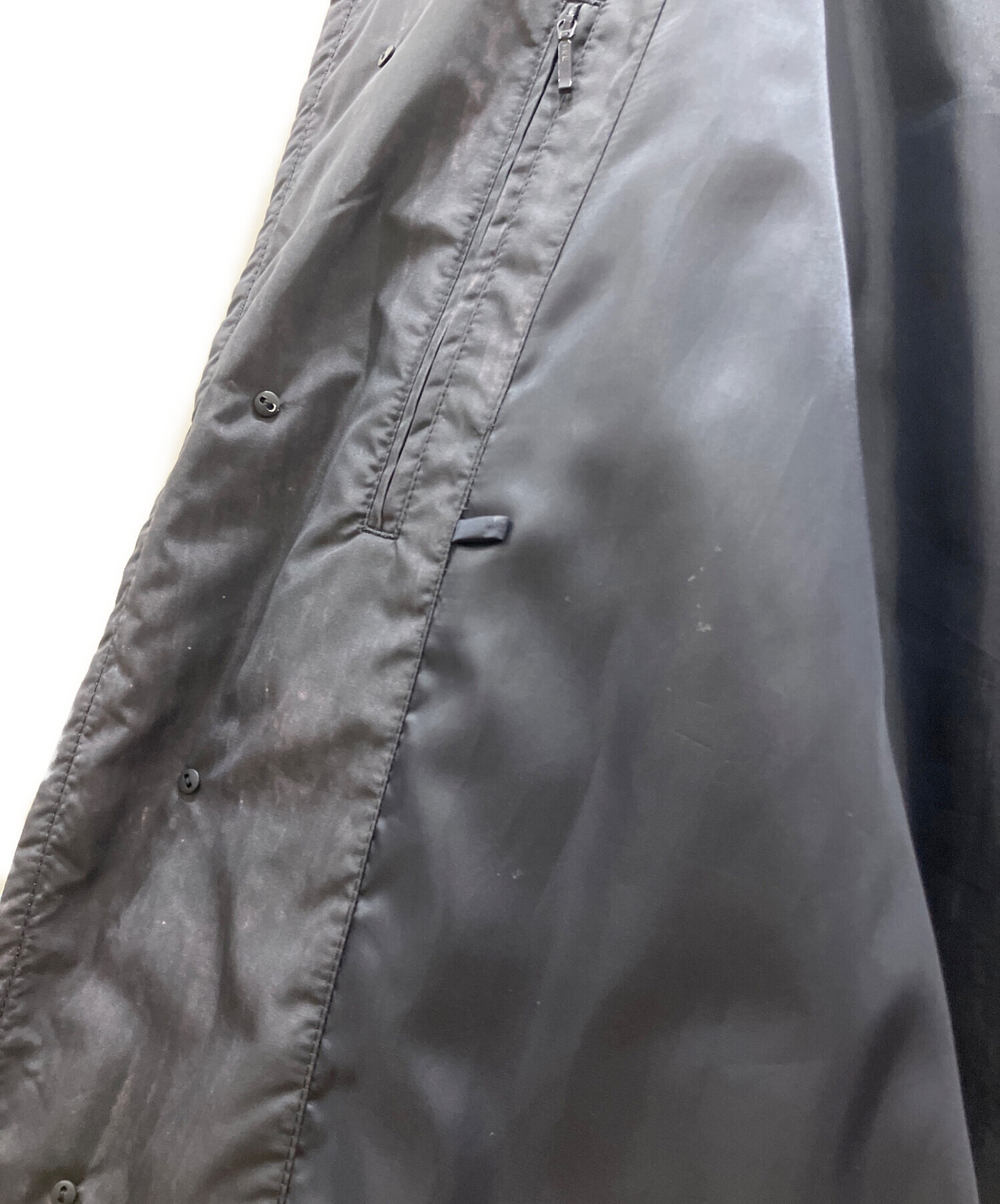 中古・古着通販】ISSEY MIYAKE (イッセイミヤケ) ステンカラーコート