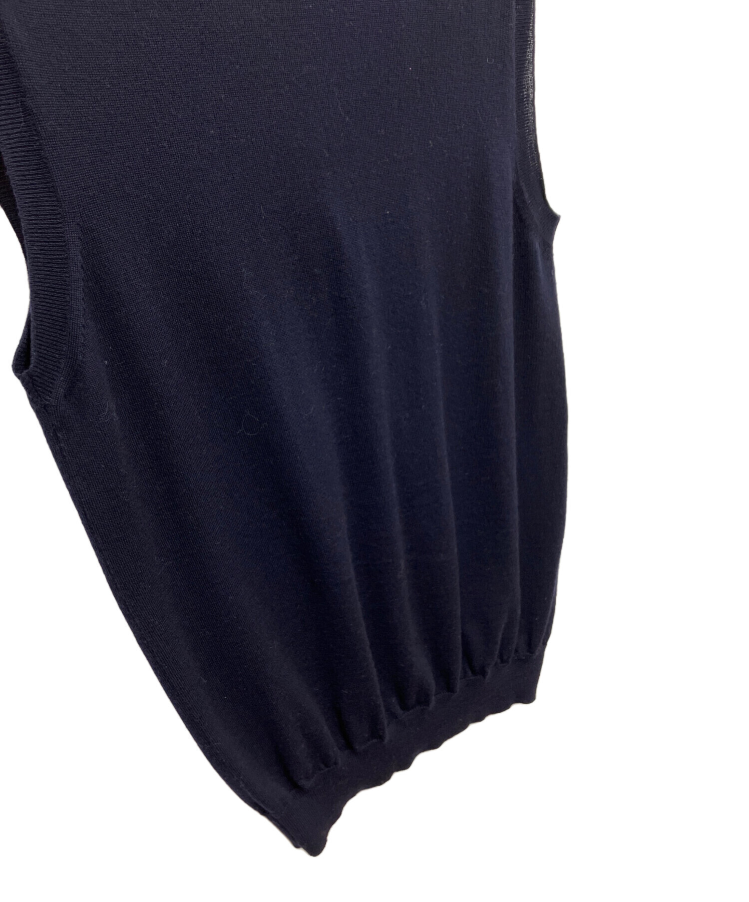 中古・古着通販】MIU MIU (ミュウミュウ) ロゴウールニットベスト