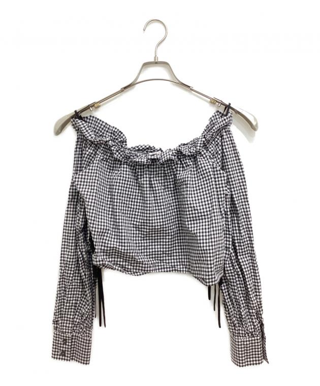 中古・古着通販】MIU MIU (ミュウミュウ) ギンガムチェックオフ