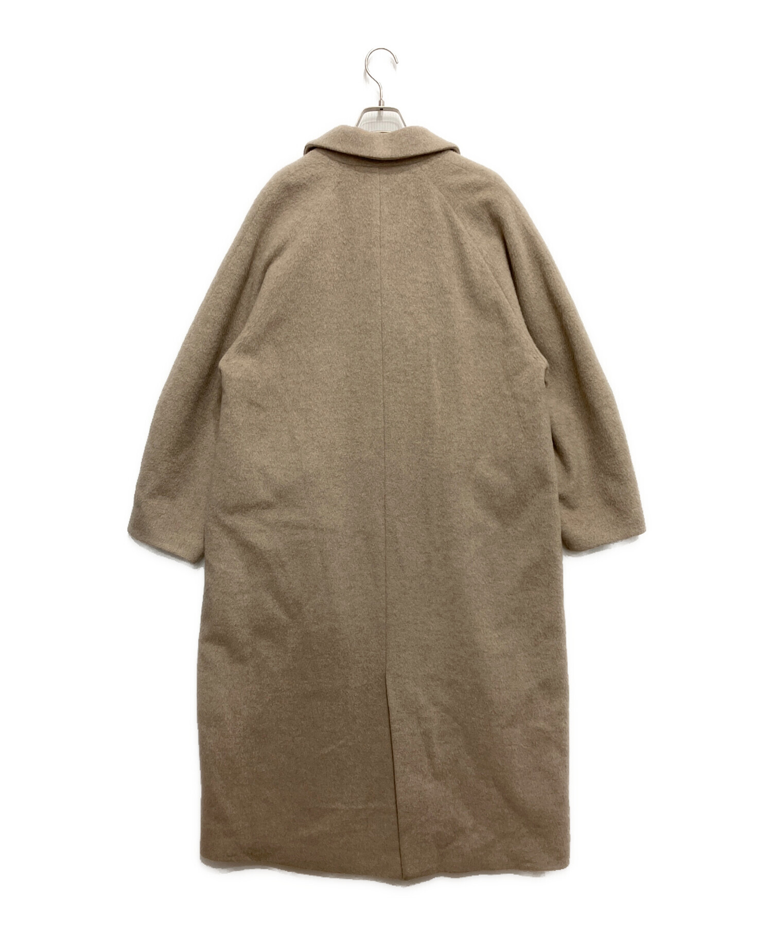 中古・古着通販】CLANE (クラネ) DOUBLE WOOL LONG COAT ベージュ