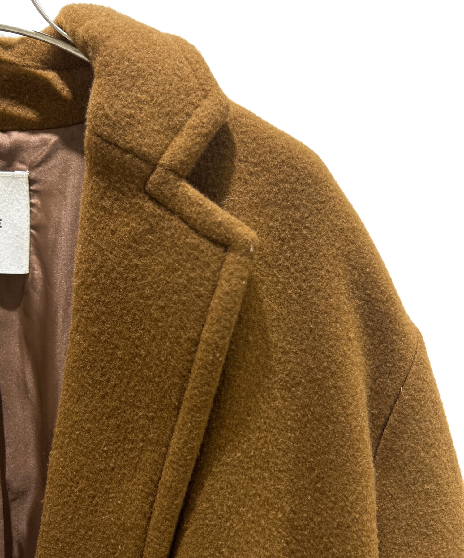 中古・古着通販】CLANE (クラネ) BODY HAND CHESTER COAT ブラウン