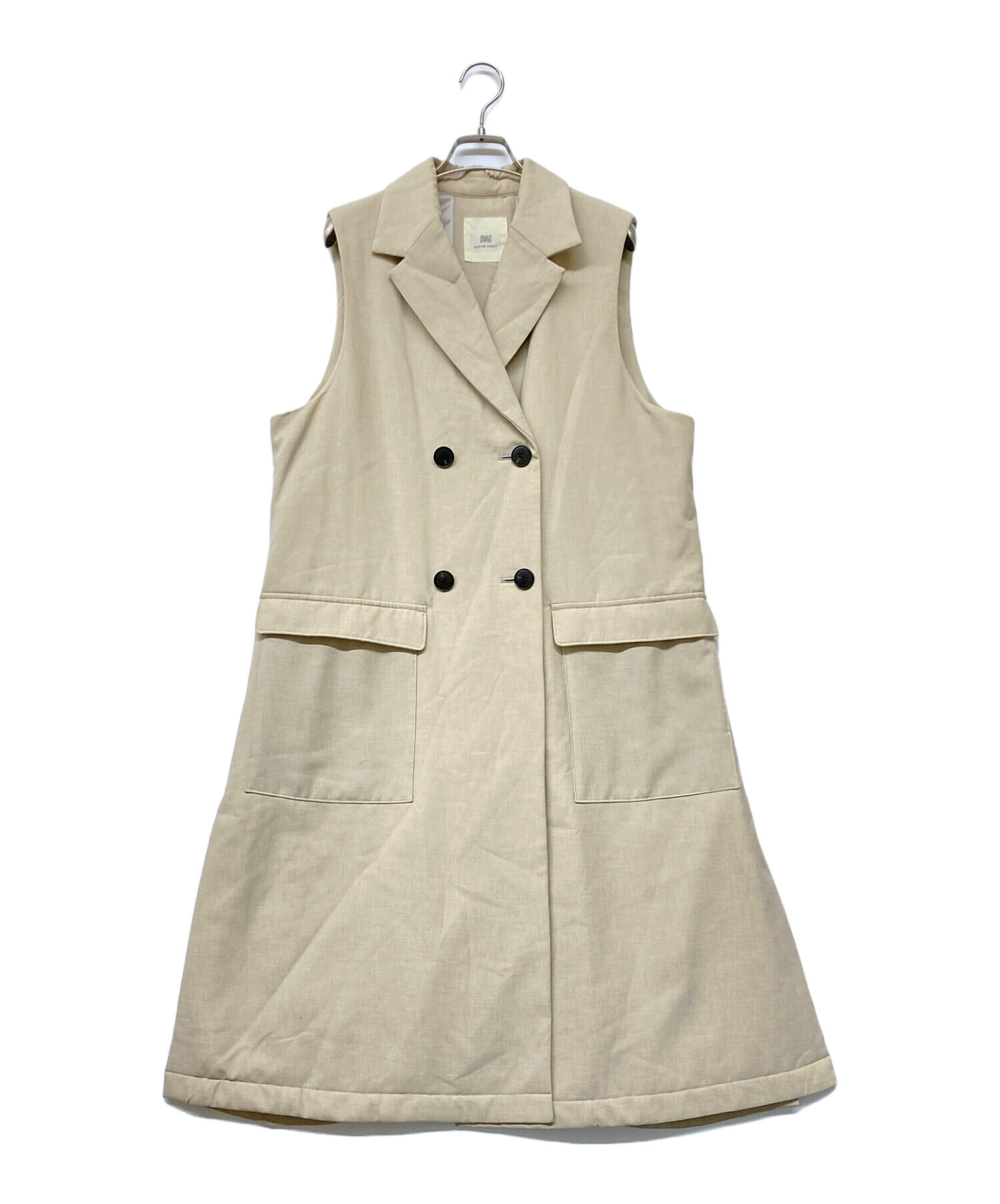 中古・古着通販】KAPOK KNOT (カポック ノット) KAPOK Down long vest 