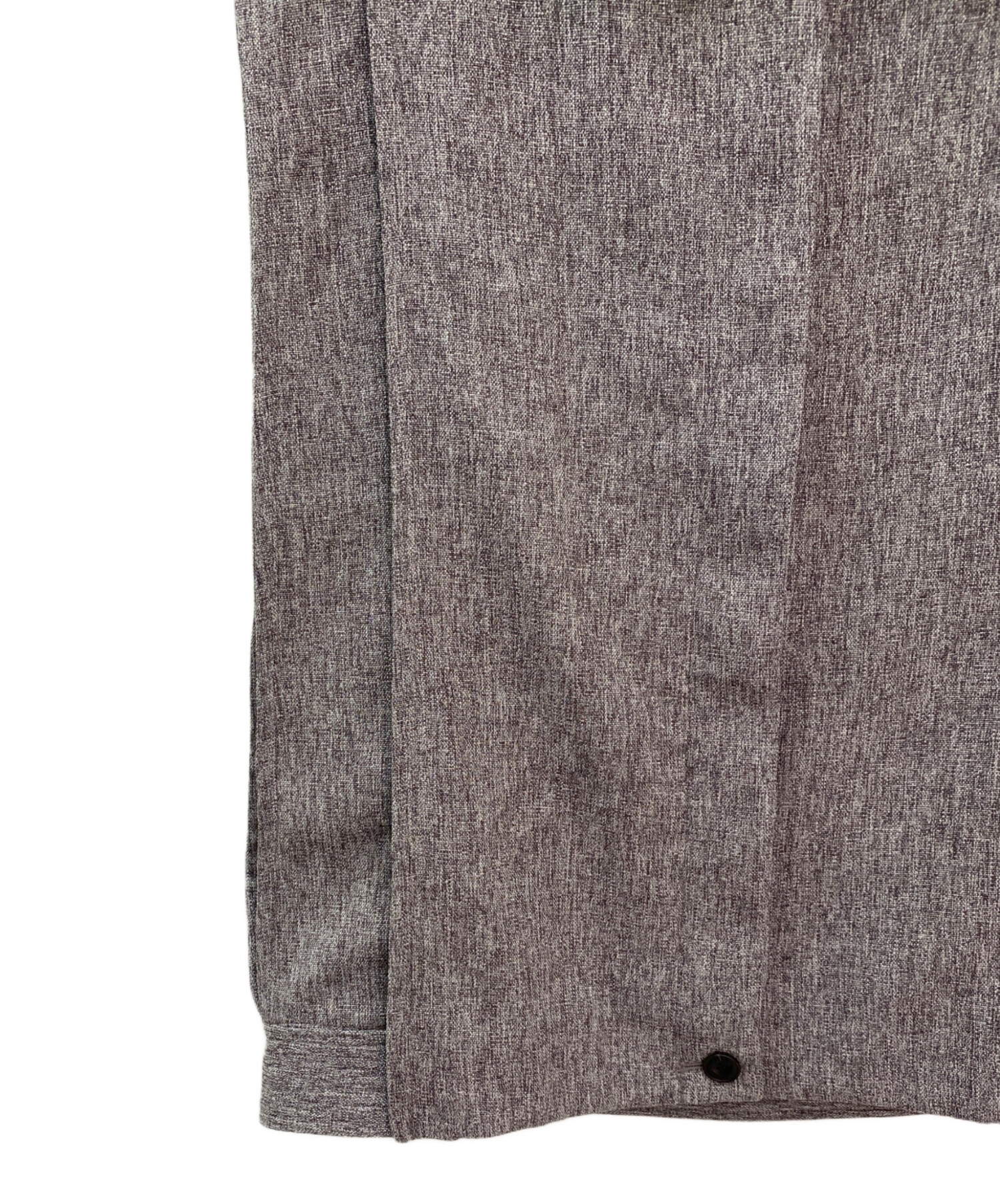 中古・古着通販】CLANE (クラネ) COLLAR SHORT VEST グレー サイズ