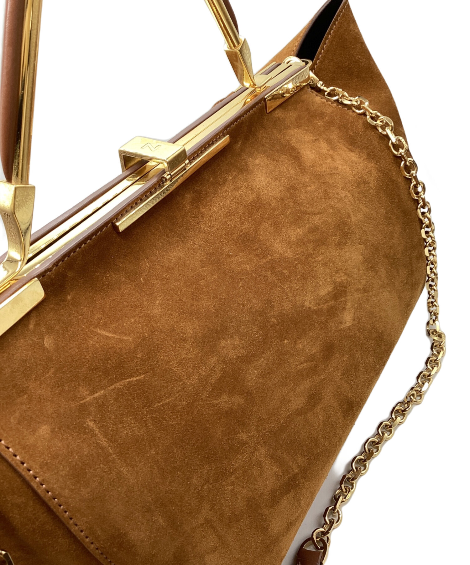 中古・古着通販】ZANCHETTI (ザンケッティー) 2WAYバッグ キャメル